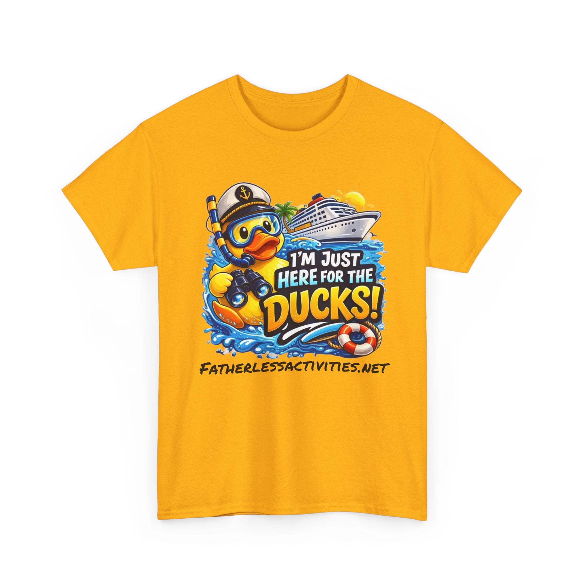 I'm Just Here for the Ducks! Cruise Duck T-Shirt