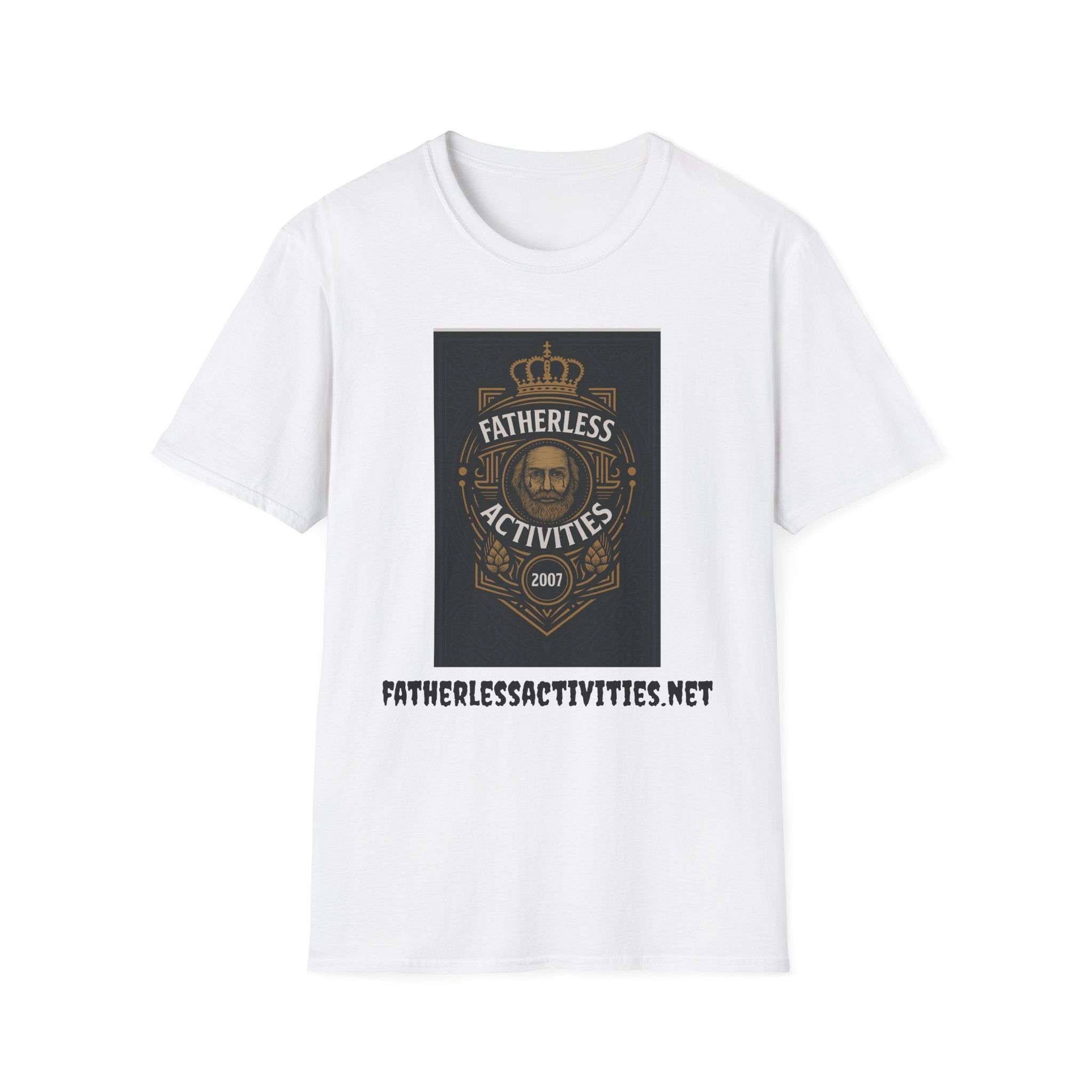 Fatherless Activities  #9 T-Shirt Mens Graphic Tee, Casual Wear, Street Wear College Frat