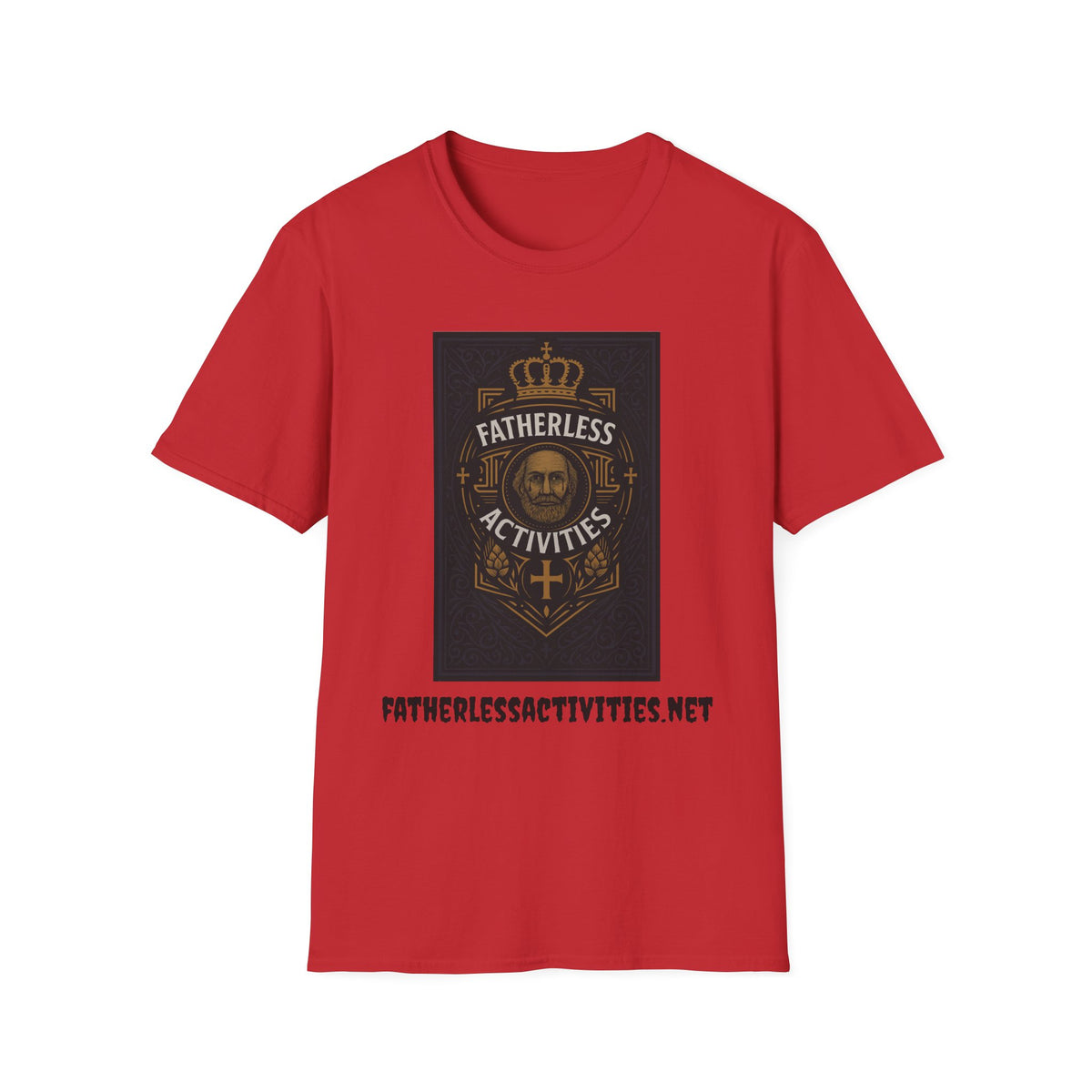 Fatherless Activities  #13 T-Shirt Mens Graphic Tee, Casual Wear, Street Wear College Frat