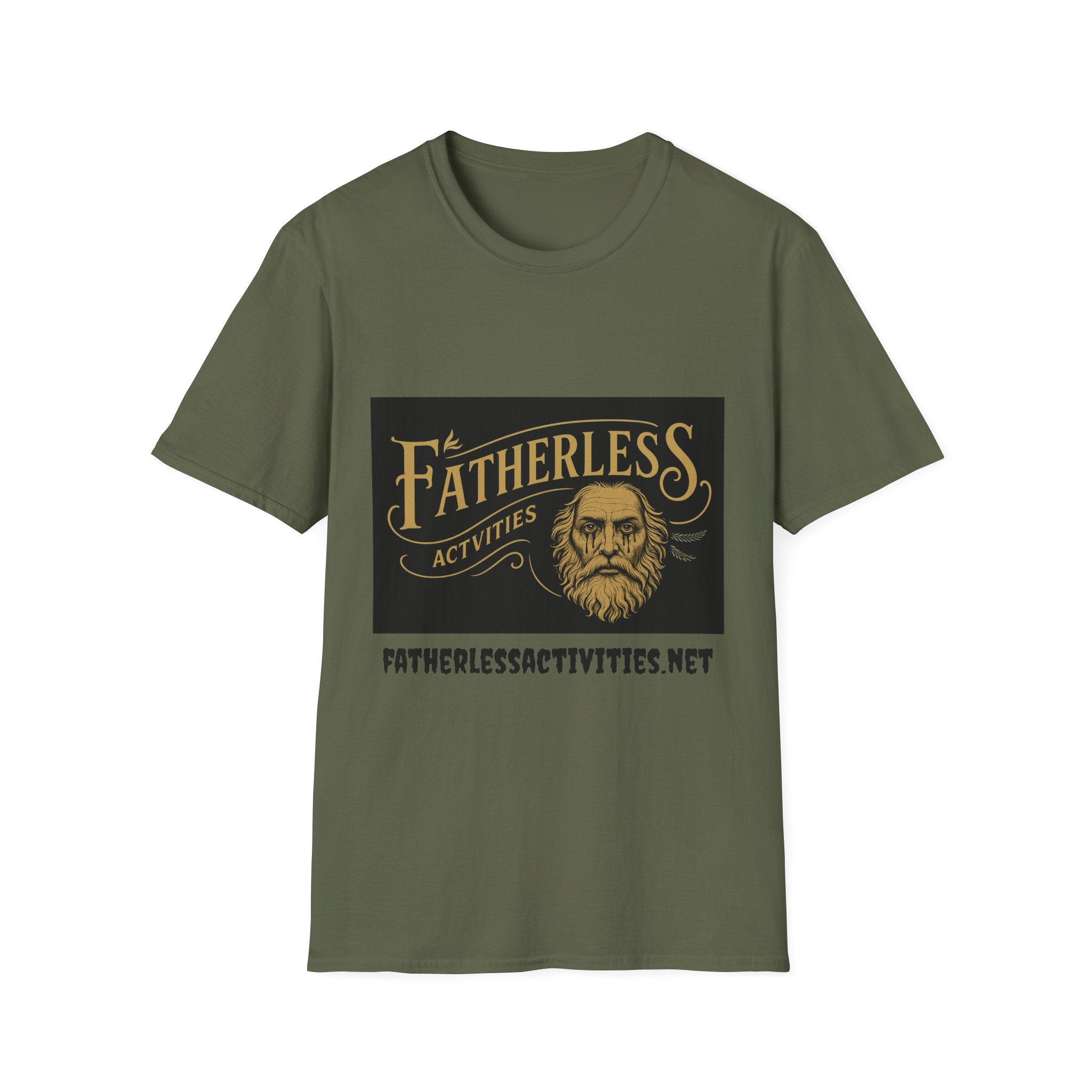 Fatherless Activities  #5 T-Shirt Mens Graphic Tee, Casual Wear, Street Wear College Frat