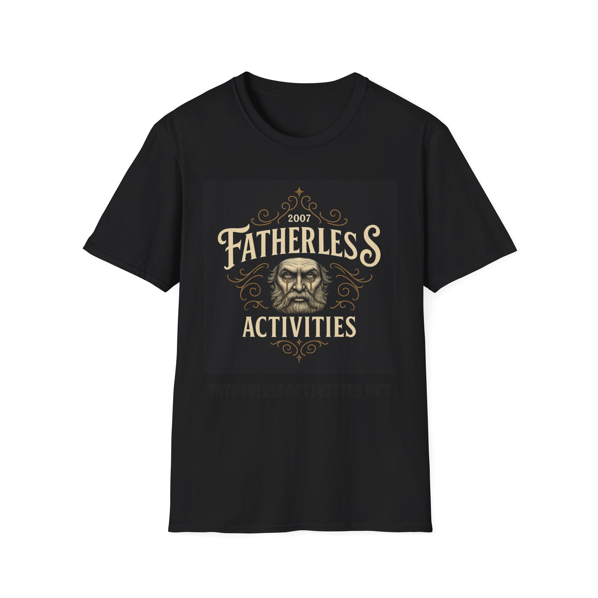 Fatherless Activities  #7 T-Shirt Mens Graphic Tee, Casual Wear, Street Wear College Frat