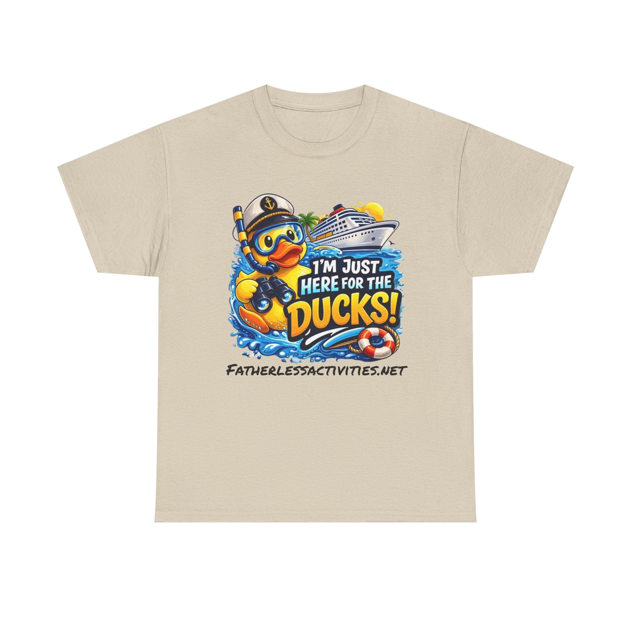 I'm Just Here for the Ducks! Cruise Duck T-Shirt