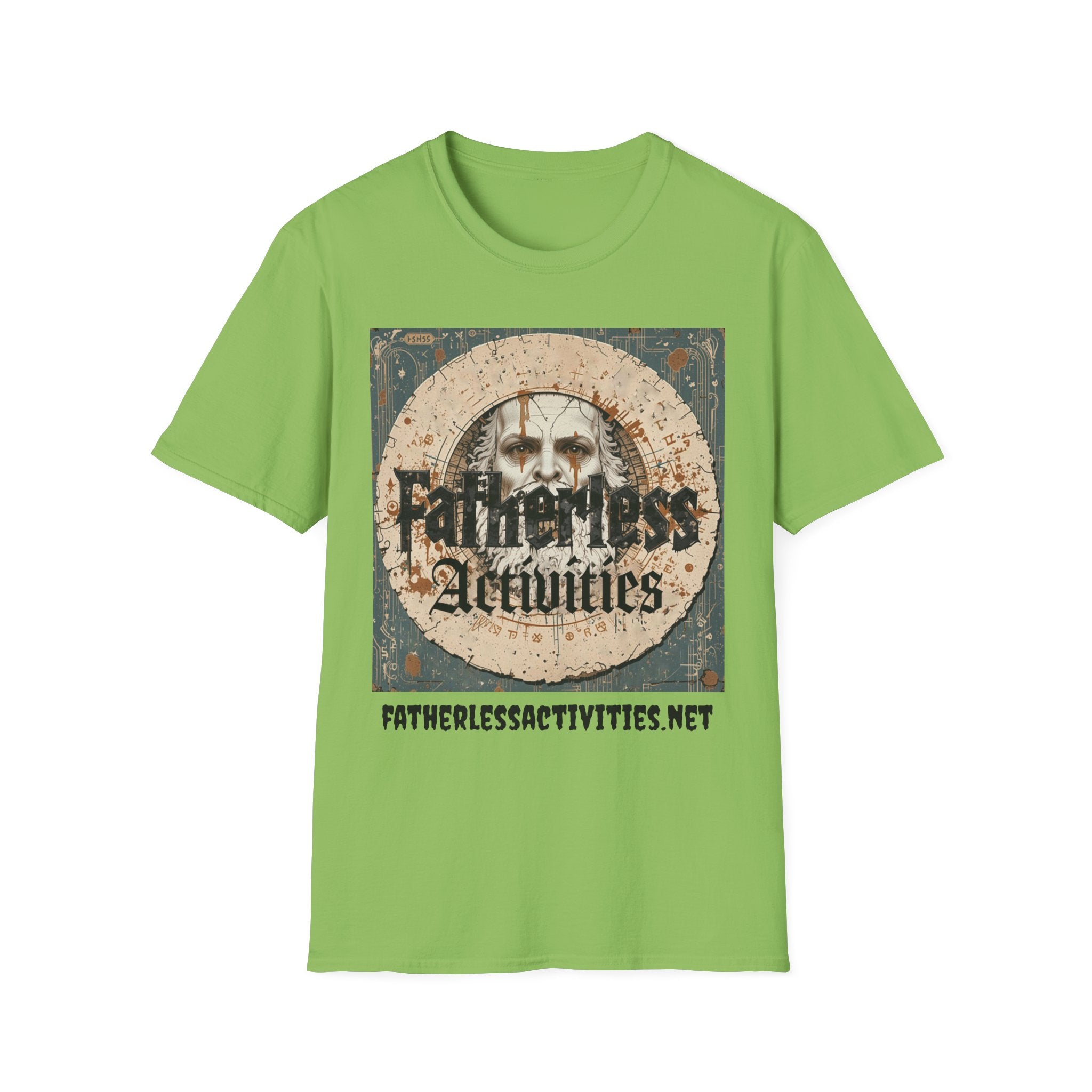 Fatherless Activities  #2 T-Shirt Mens Graphic Tee, Casual Wear, Street Wear College Frat