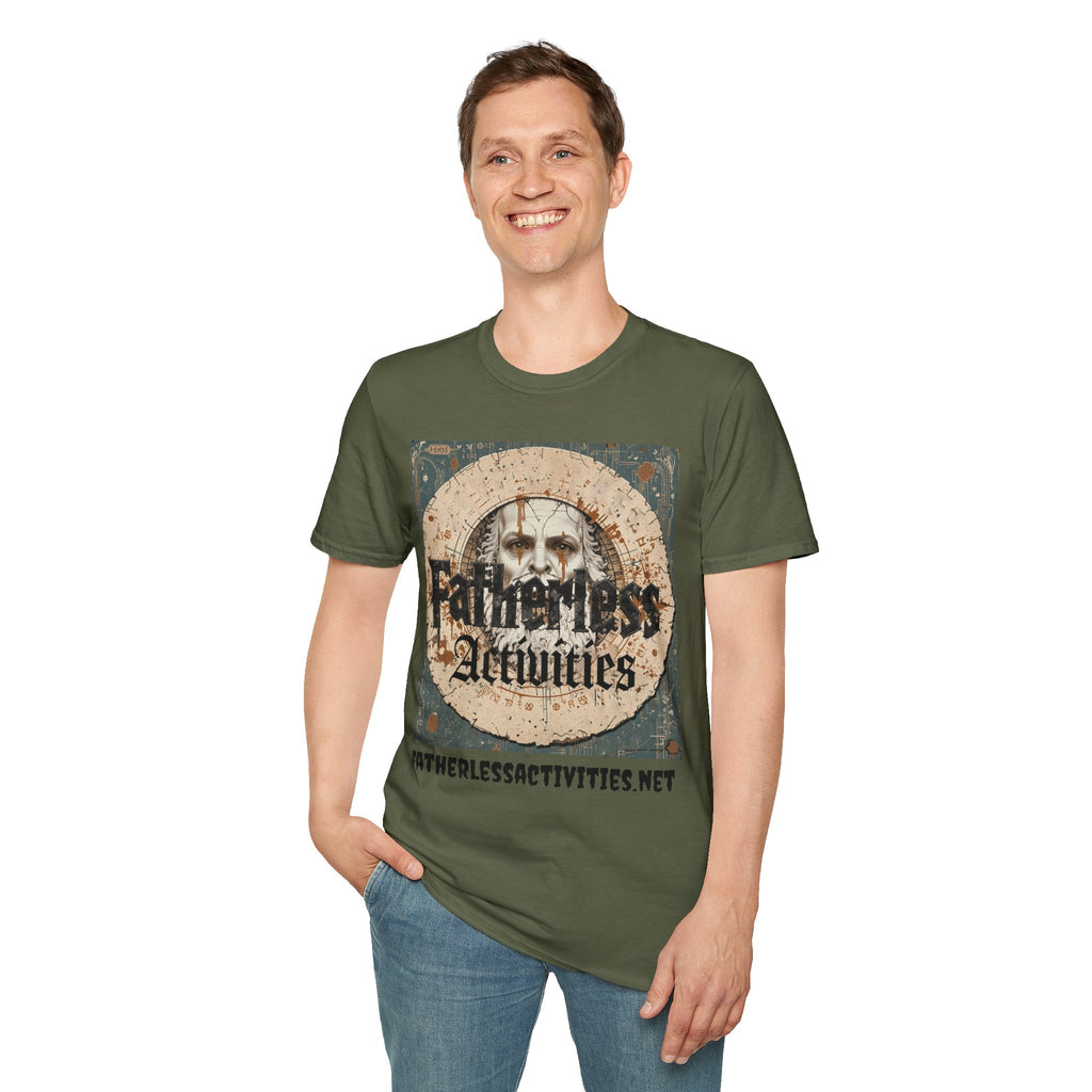 Fatherless Activities  #2 T-Shirt Mens Graphic Tee, Casual Wear, Street Wear College Frat
