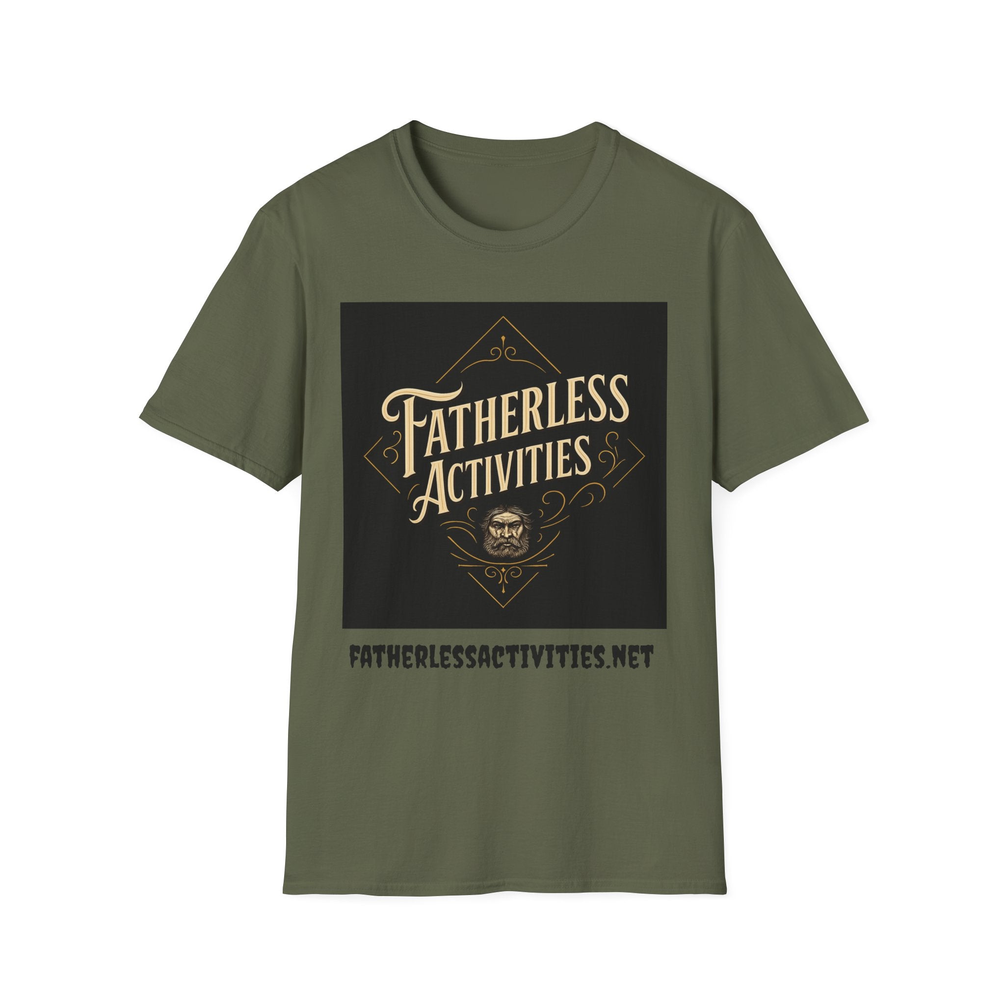 Fatherless Activities T-Shirt, Mens Graphic Tee #3 Streetwear College Fraternity