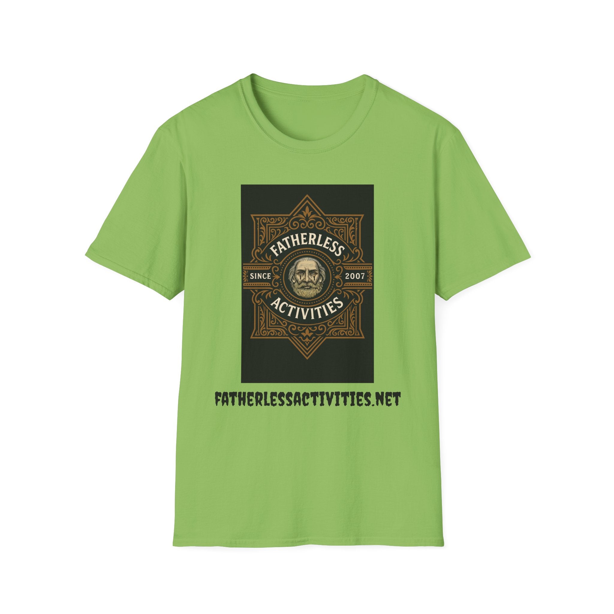 Fatherless Activities  #11 T-Shirt Mens Graphic Tee, Casual Wear, Street Wear College Frat