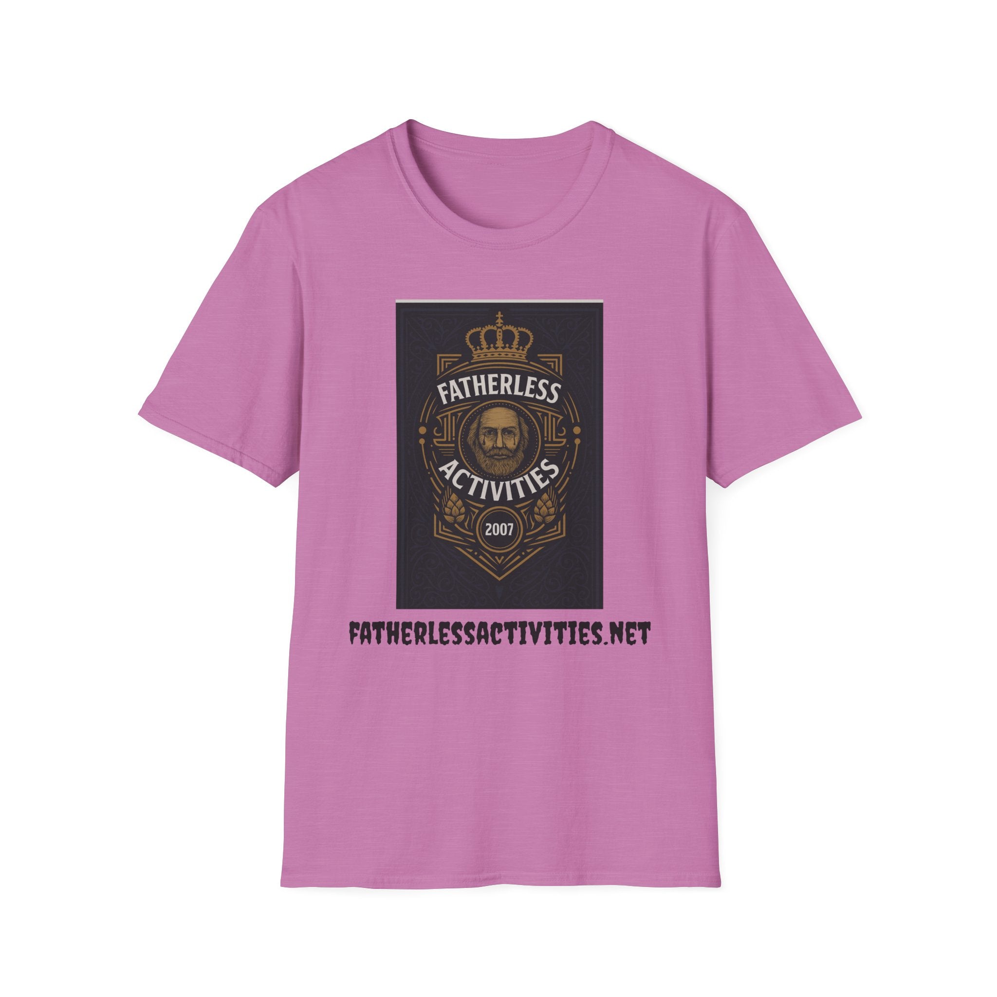 Fatherless Activities  #9 T-Shirt Mens Graphic Tee, Casual Wear, Street Wear College Frat