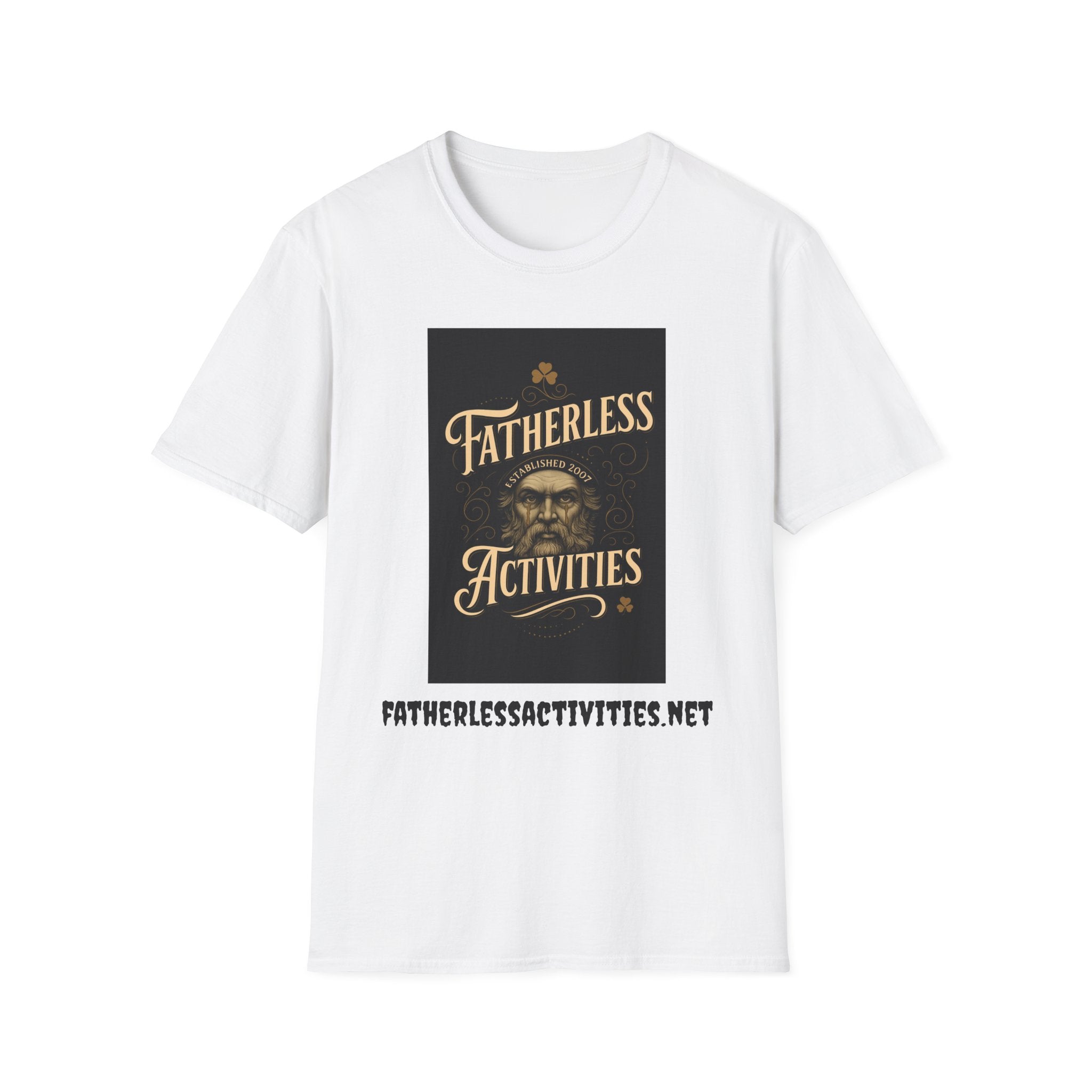 Fatherless Activities  #6 T-Shirt Mens Graphic Tee, Casual Wear, Street Wear College Frat