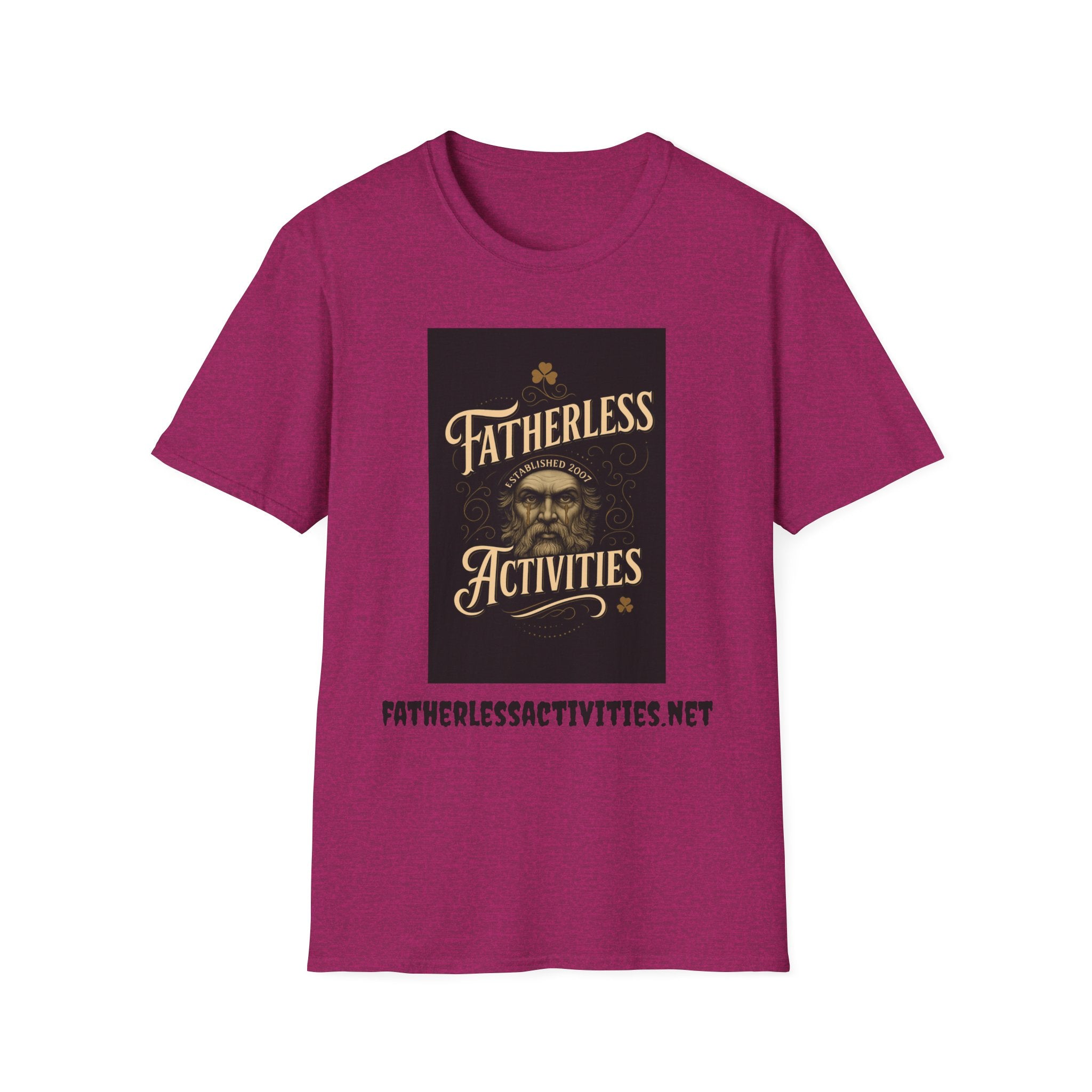 Fatherless Activities  #6 T-Shirt Mens Graphic Tee, Casual Wear, Street Wear College Frat