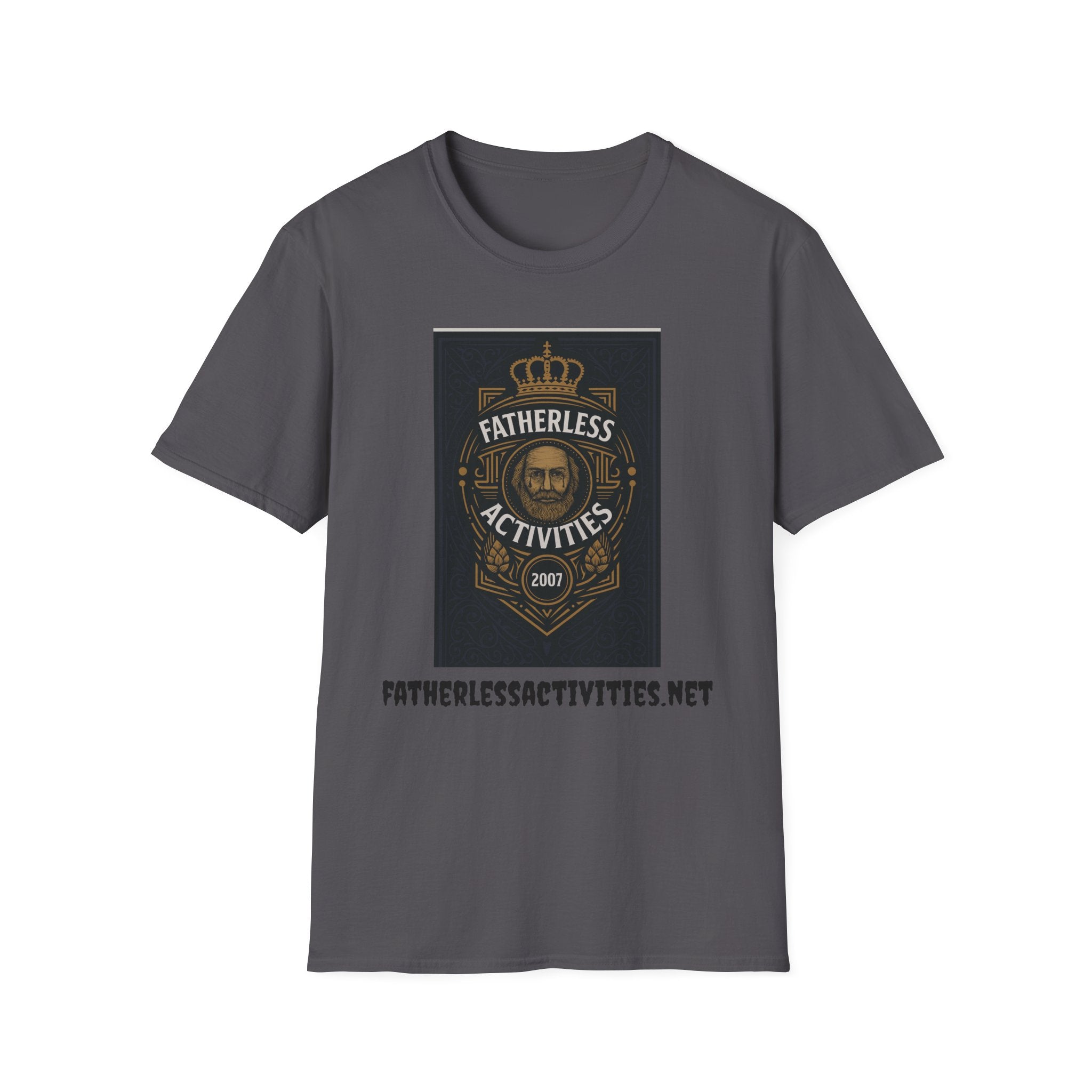 Fatherless Activities  #9 T-Shirt Mens Graphic Tee, Casual Wear, Street Wear College Frat