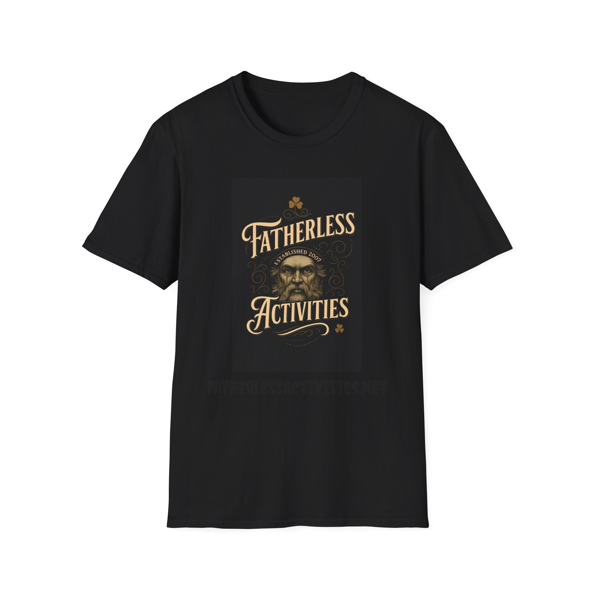 Fatherless Activities  #6 T-Shirt Mens Graphic Tee, Casual Wear, Street Wear College Frat