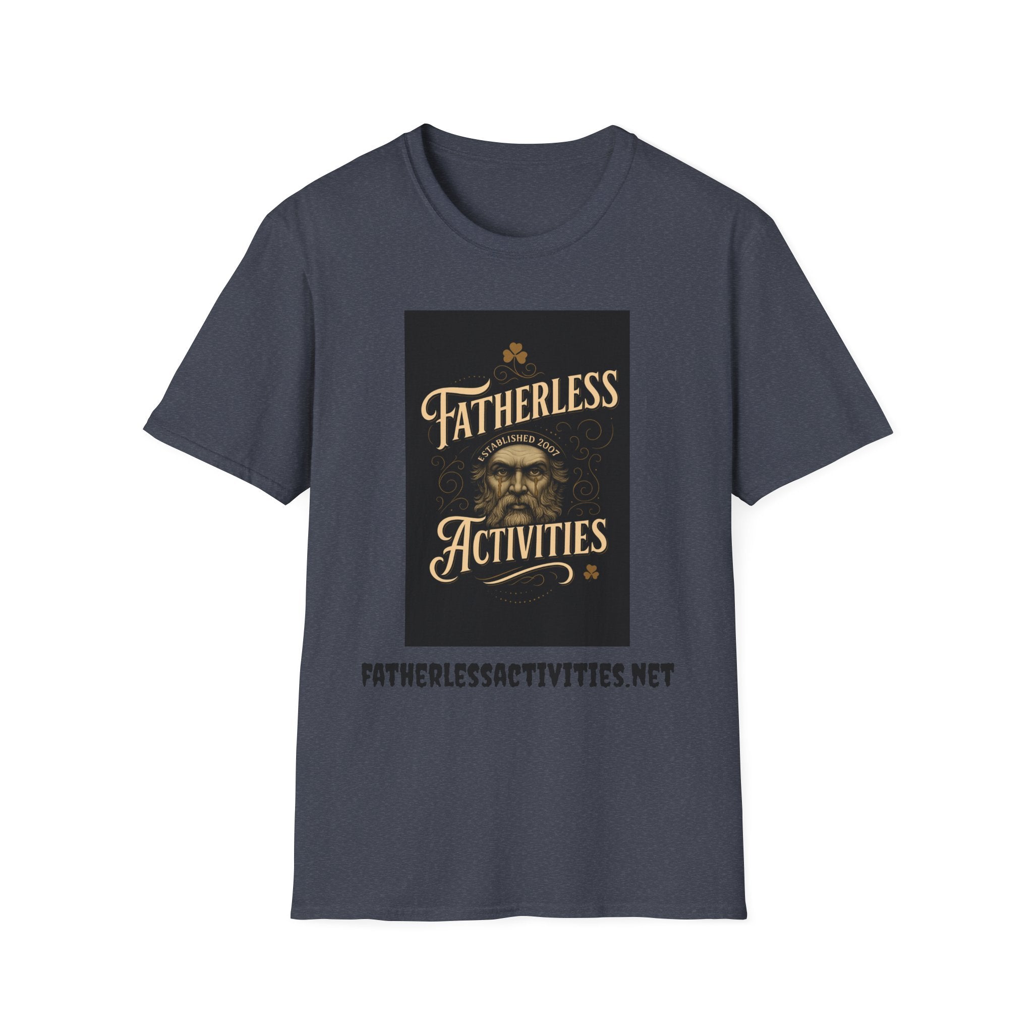 Fatherless Activities  #6 T-Shirt Mens Graphic Tee, Casual Wear, Street Wear College Frat