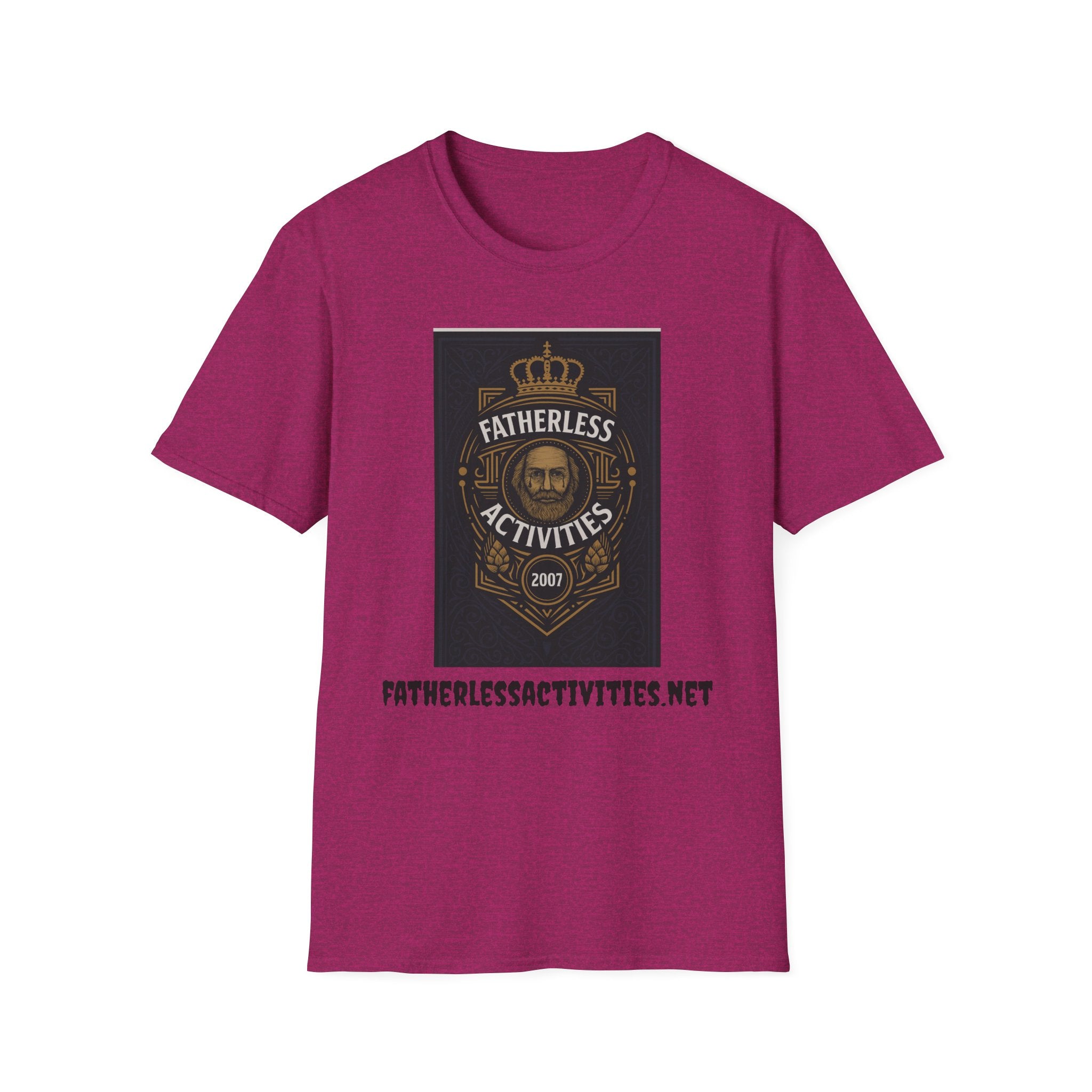 Fatherless Activities  #9 T-Shirt Mens Graphic Tee, Casual Wear, Street Wear College Frat