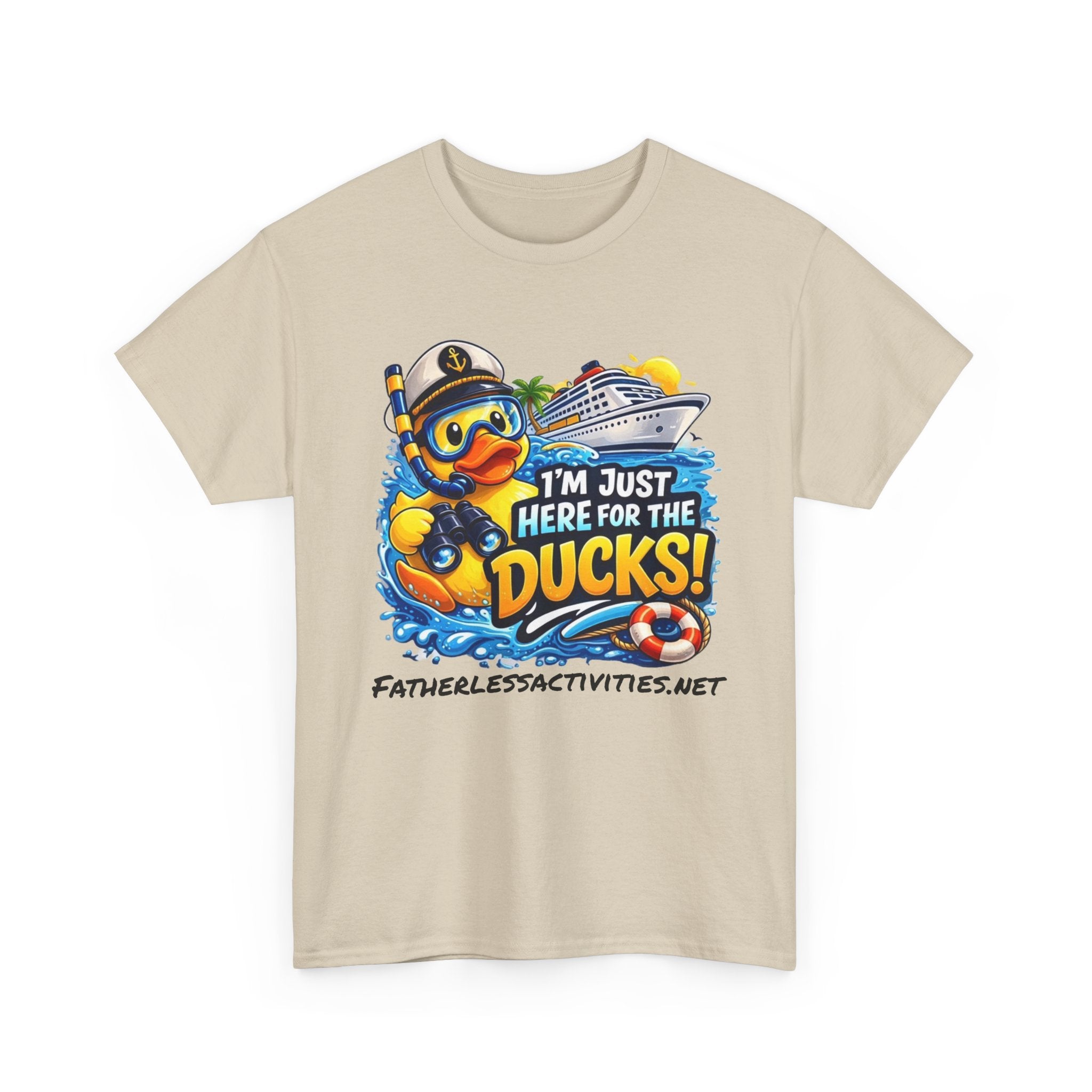 I'm Just Here for the Ducks! Cruise Duck T-Shirt