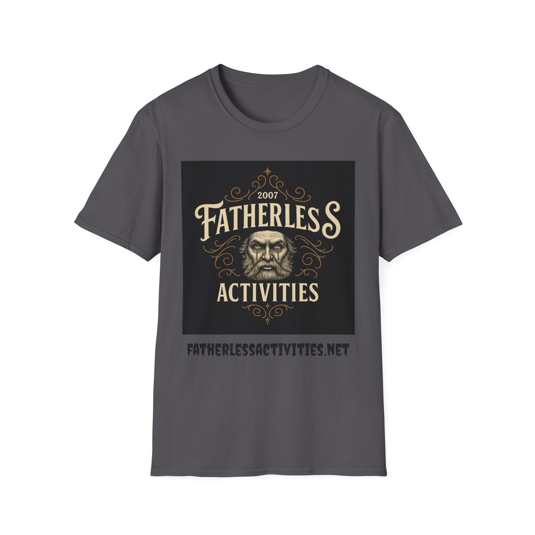Fatherless Activities  #7 T-Shirt Mens Graphic Tee, Casual Wear, Street Wear College Frat
