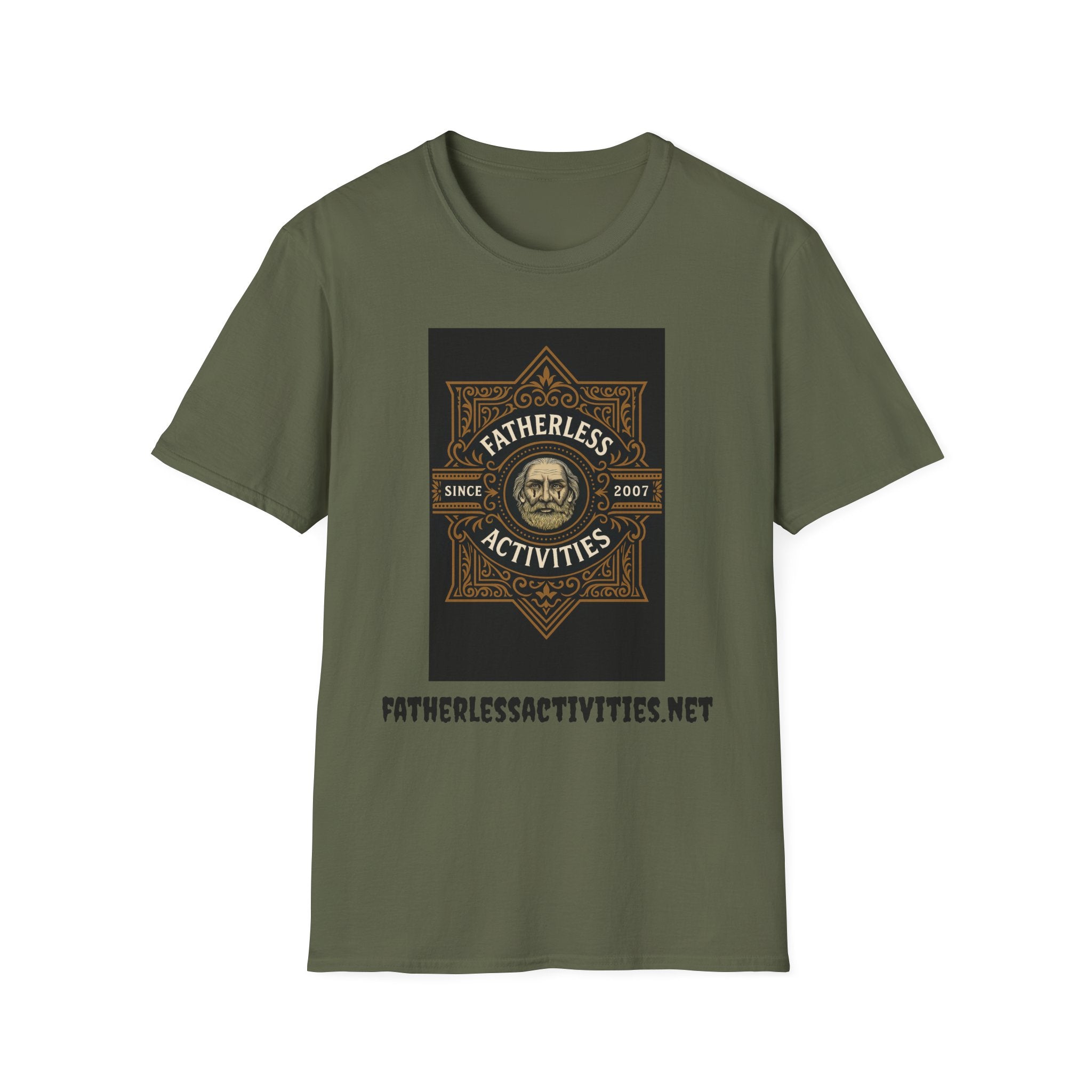 Fatherless Activities  #11 T-Shirt Mens Graphic Tee, Casual Wear, Street Wear College Frat