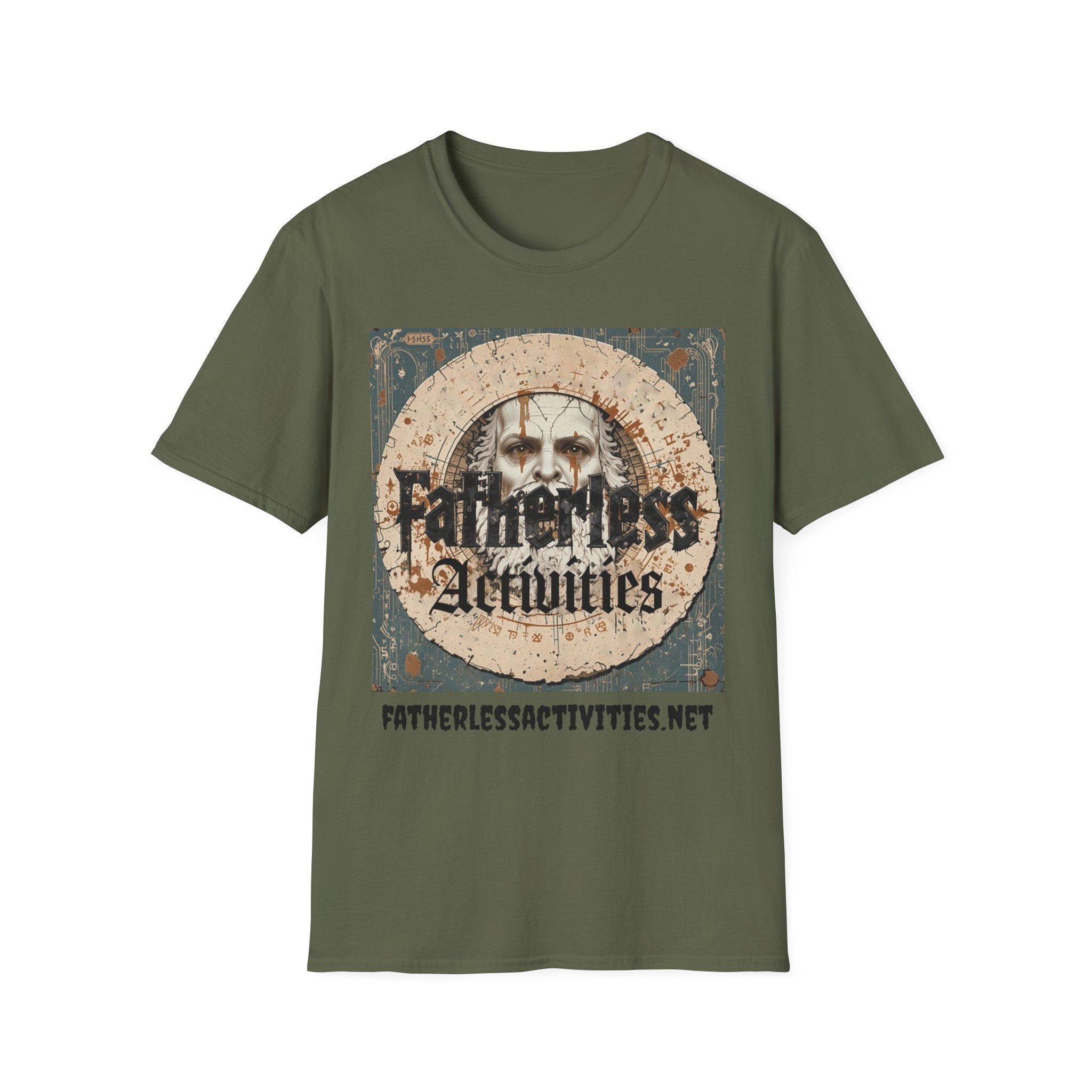 Fatherless Activities  #2 T-Shirt Mens Graphic Tee, Casual Wear, Street Wear College Frat