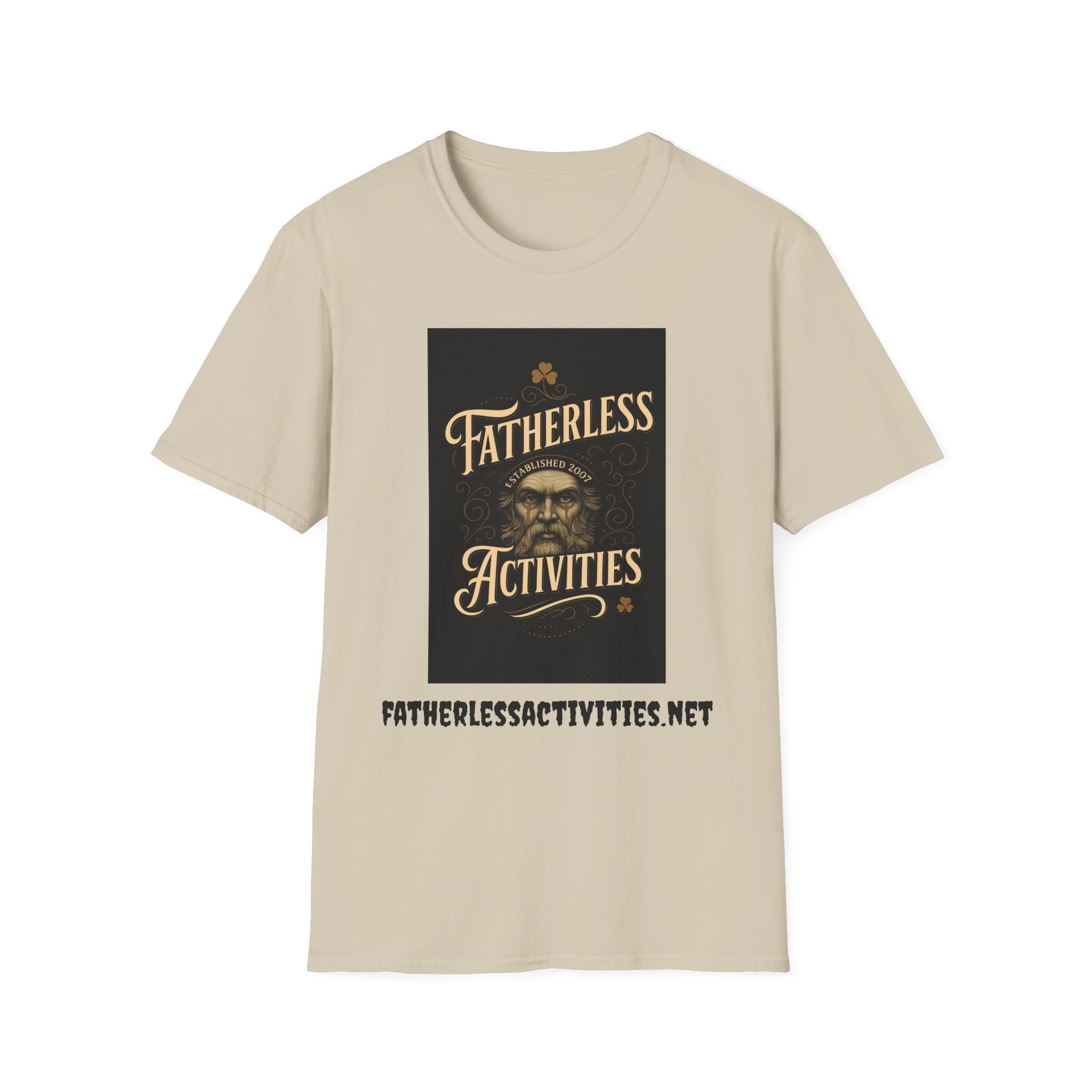 Fatherless Activities  #6 T-Shirt Mens Graphic Tee, Casual Wear, Street Wear College Frat