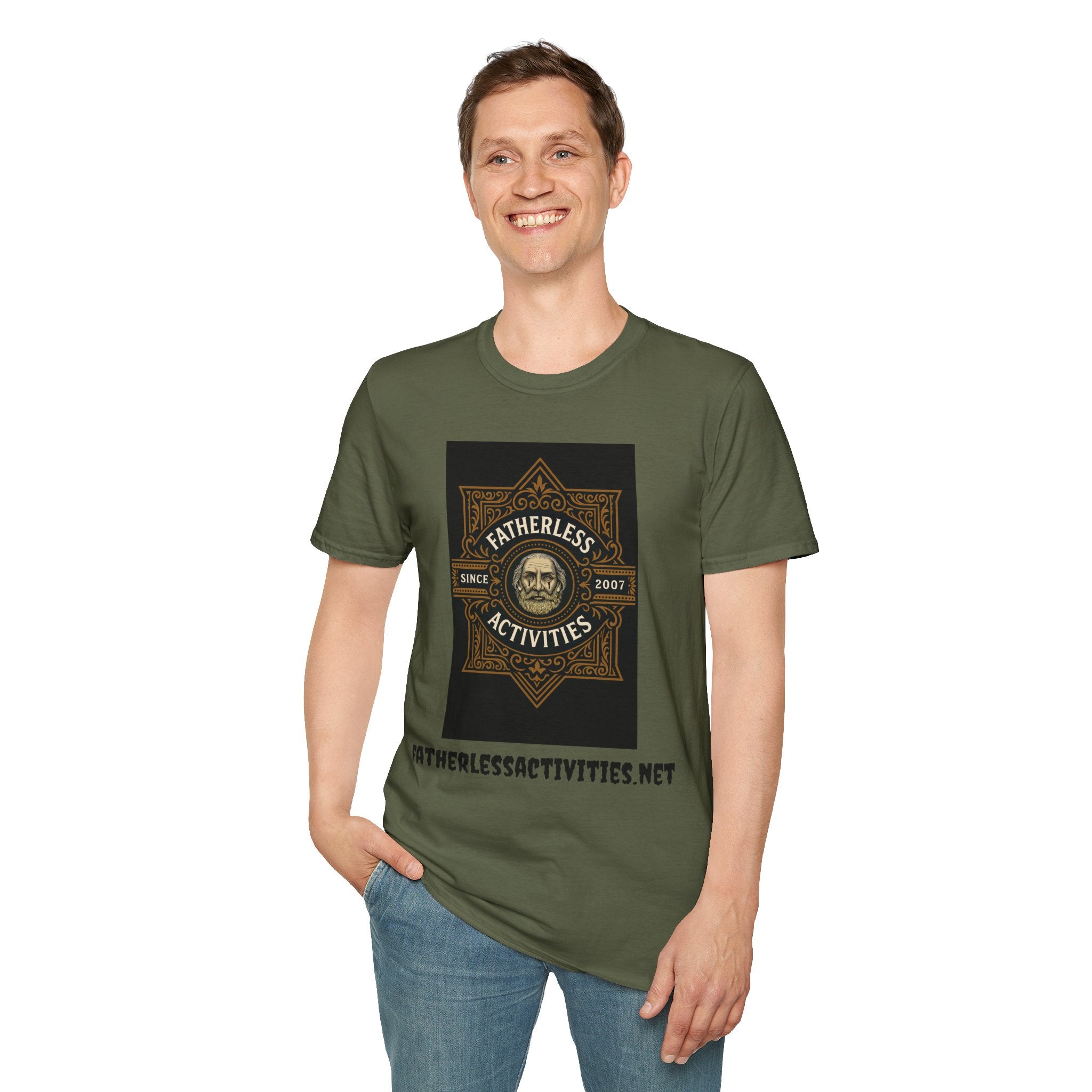 Fatherless Activities  #11 T-Shirt Mens Graphic Tee, Casual Wear, Street Wear College Frat