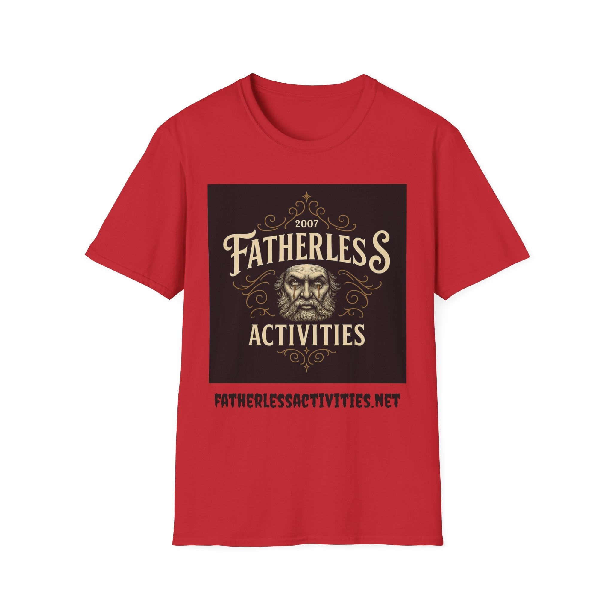Fatherless Activities  #7 T-Shirt Mens Graphic Tee, Casual Wear, Street Wear College Frat