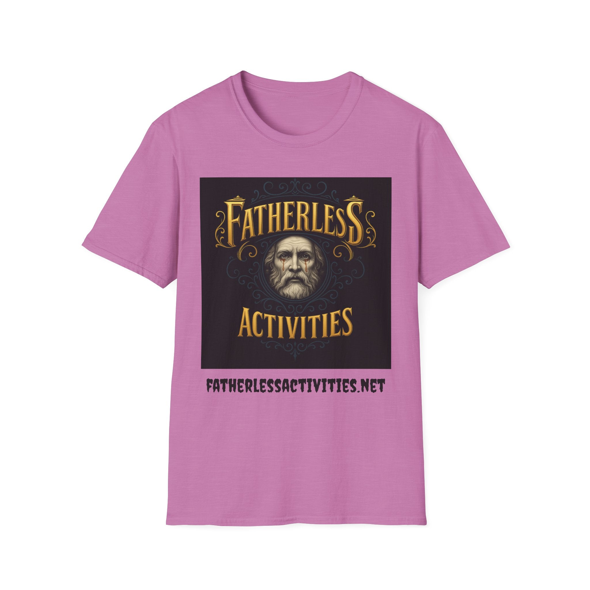 Fatherless Activities  #4 T-Shirt Mens Graphic Tee, Casual Wear, Street Wear College Frat