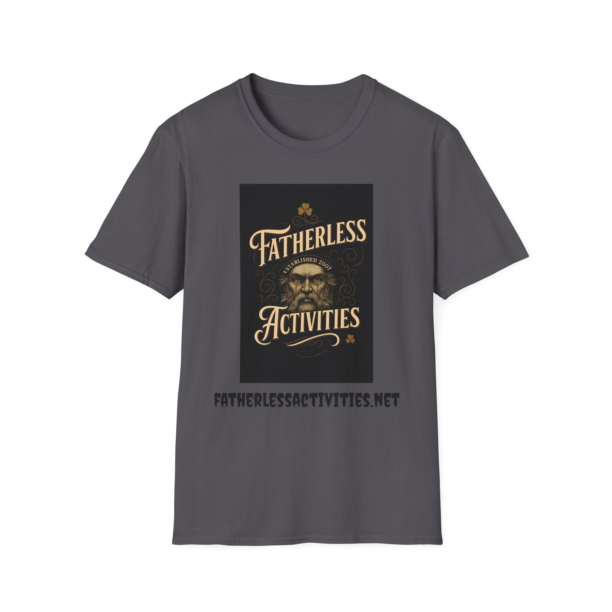 Fatherless Activities  #6 T-Shirt Mens Graphic Tee, Casual Wear, Street Wear College Frat