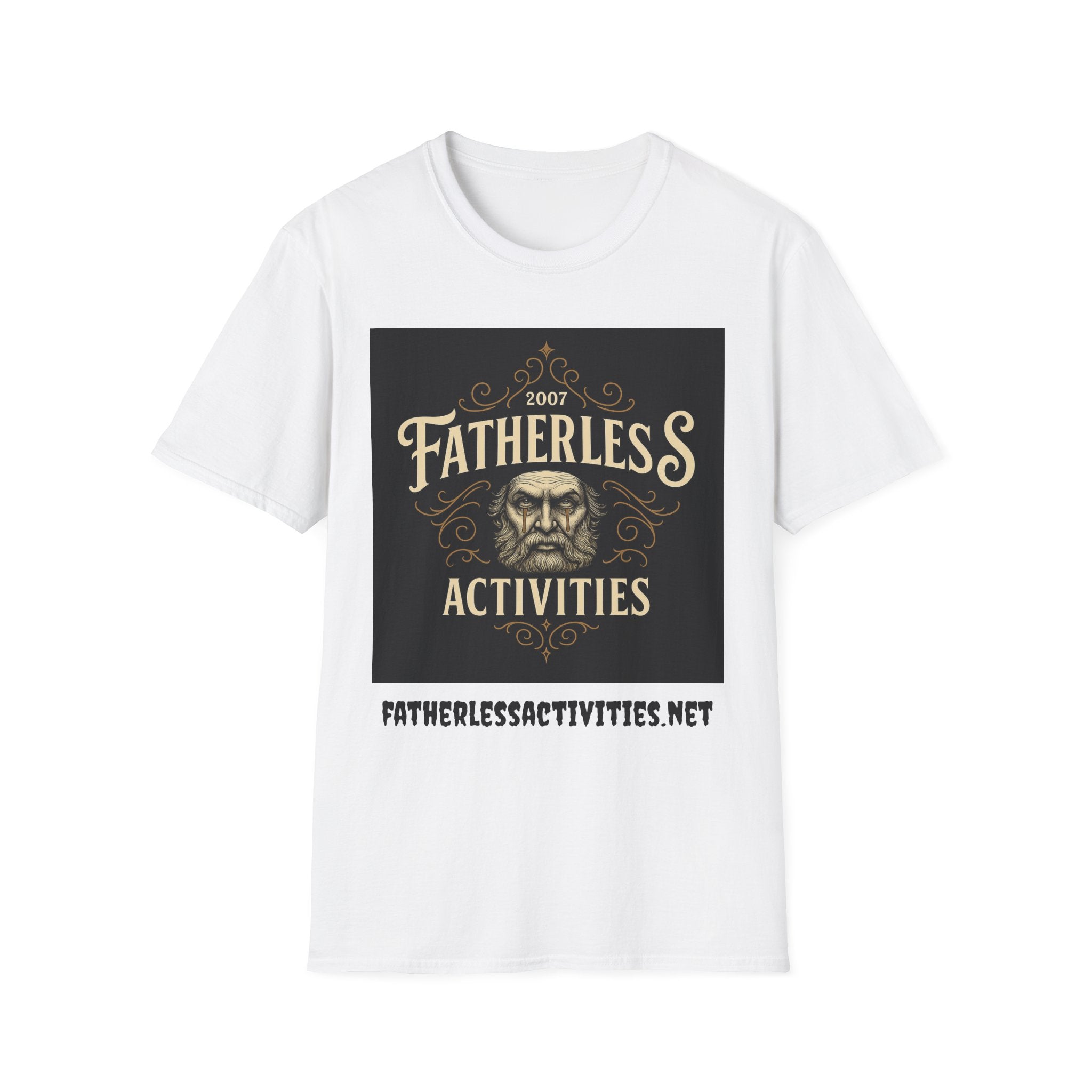Fatherless Activities  #7 T-Shirt Mens Graphic Tee, Casual Wear, Street Wear College Frat