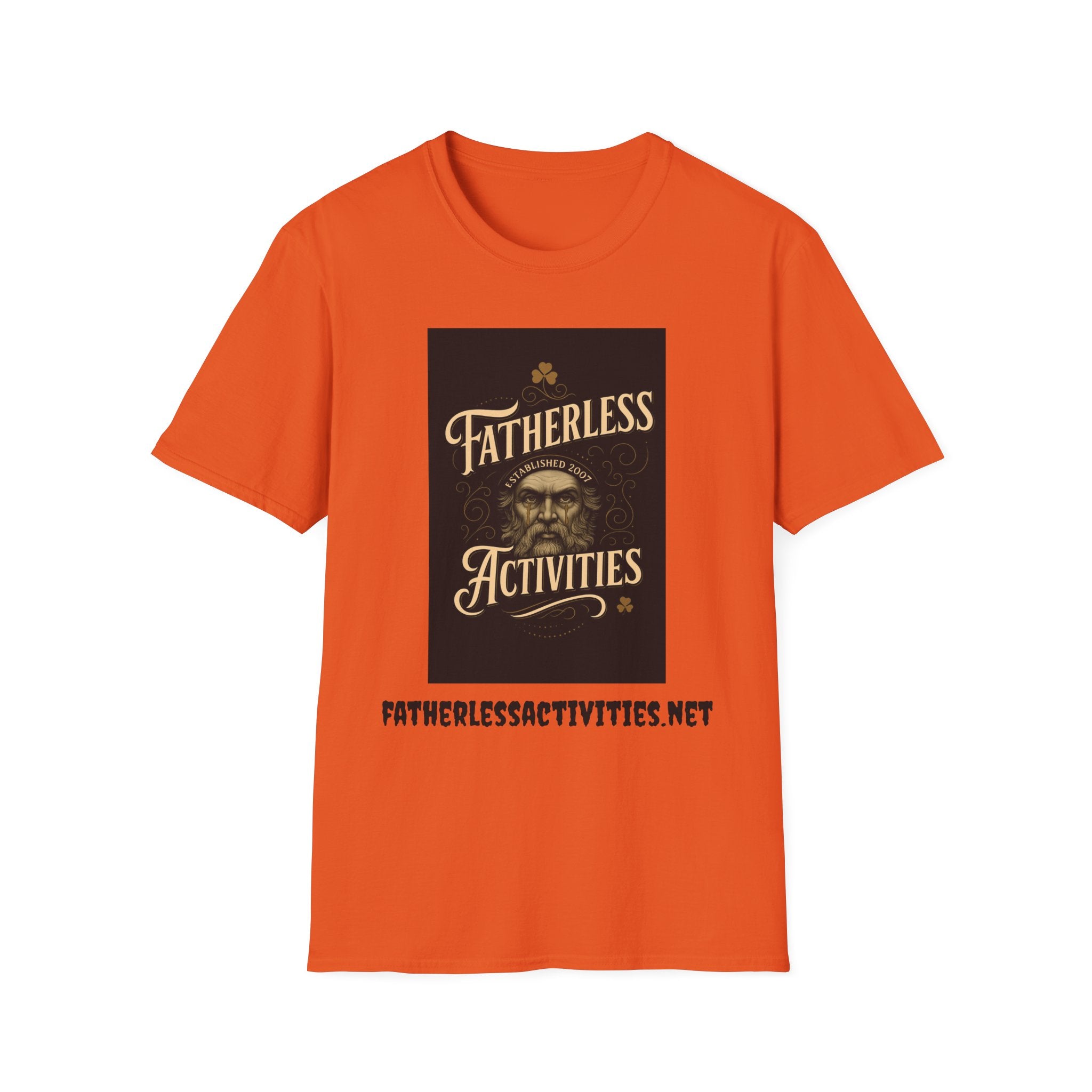 Fatherless Activities  #6 T-Shirt Mens Graphic Tee, Casual Wear, Street Wear College Frat
