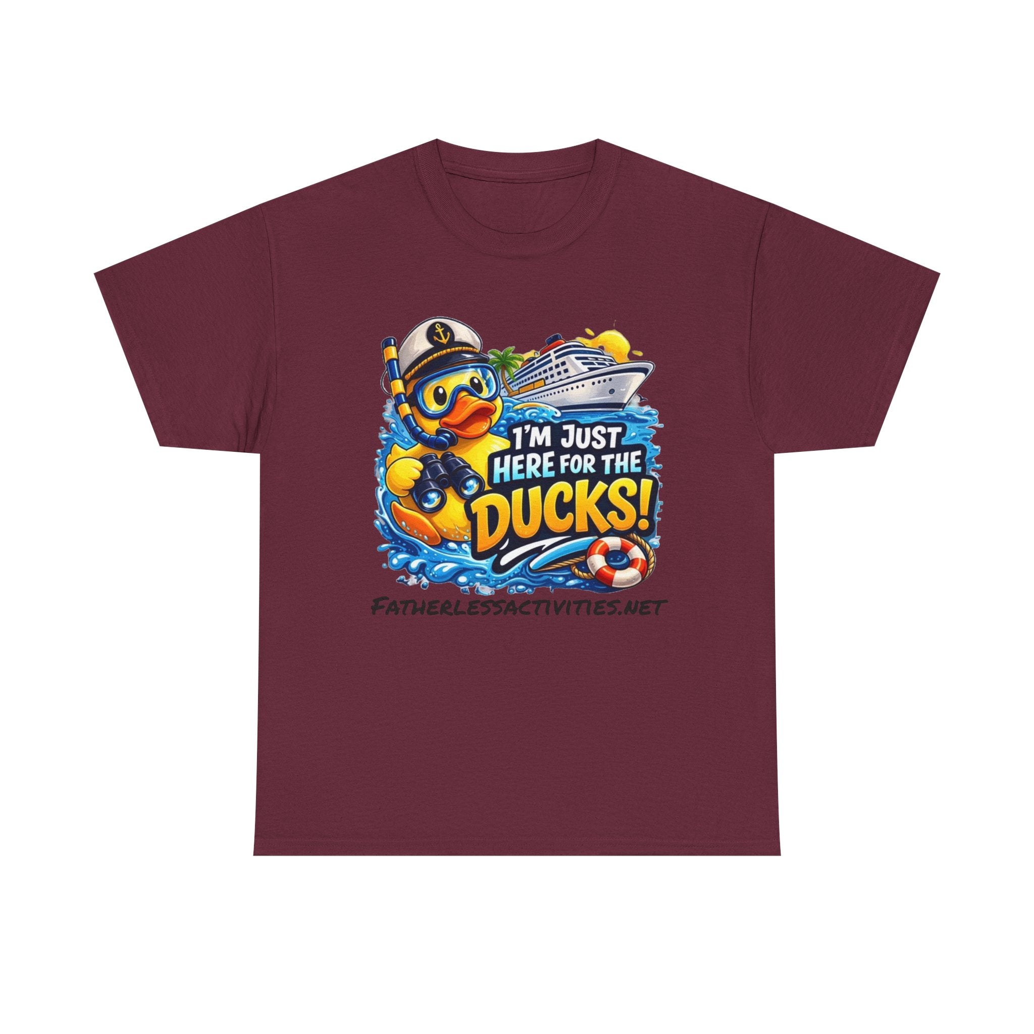I'm Just Here for the Ducks! Cruise Duck T-Shirt