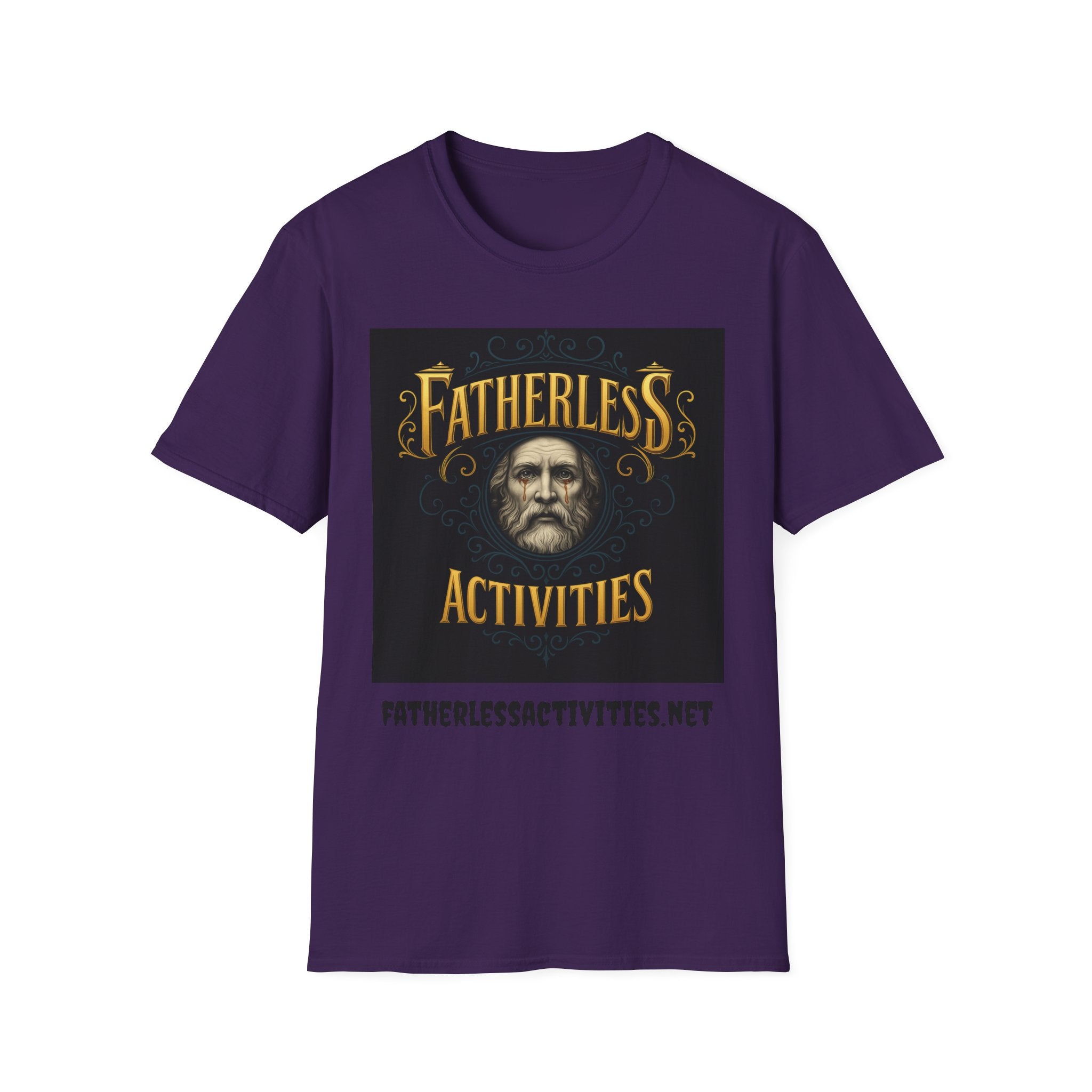 Fatherless Activities  #4 T-Shirt Mens Graphic Tee, Casual Wear, Street Wear College Frat