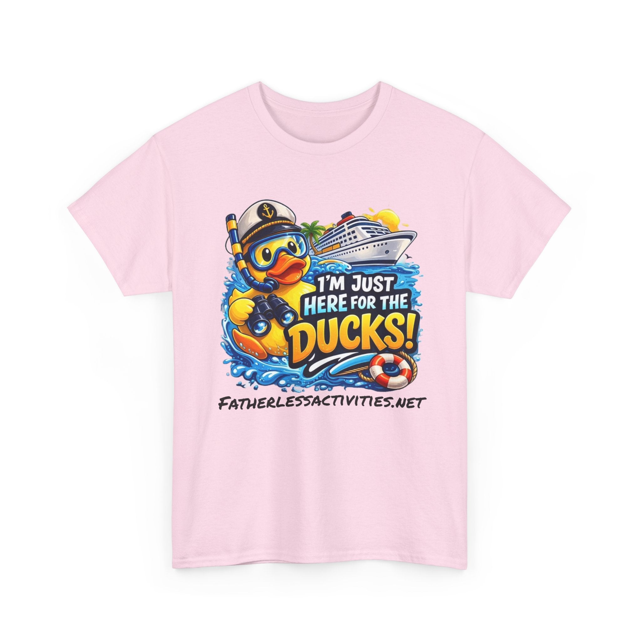 I'm Just Here for the Ducks! Cruise Duck T-Shirt