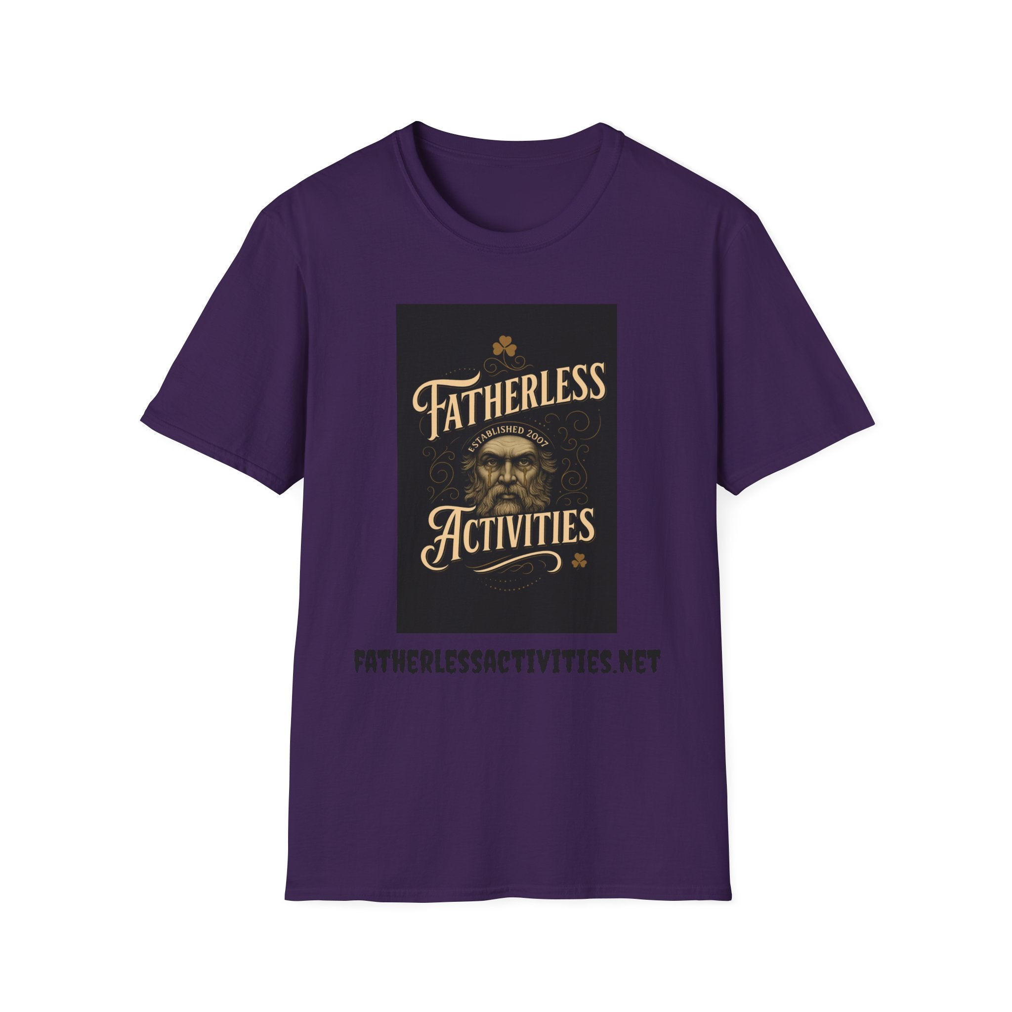 Fatherless Activities  #6 T-Shirt Mens Graphic Tee, Casual Wear, Street Wear College Frat