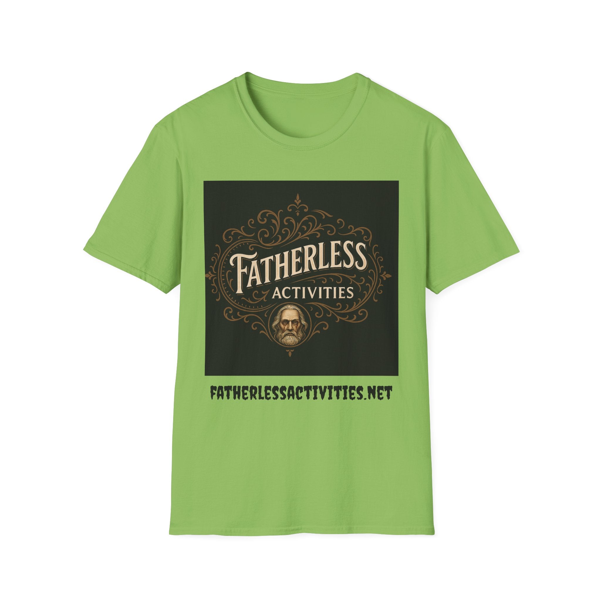 Fatherless Activities  #8 T-Shirt Mens Graphic Tee, Casual Wear, Street Wear College Frat