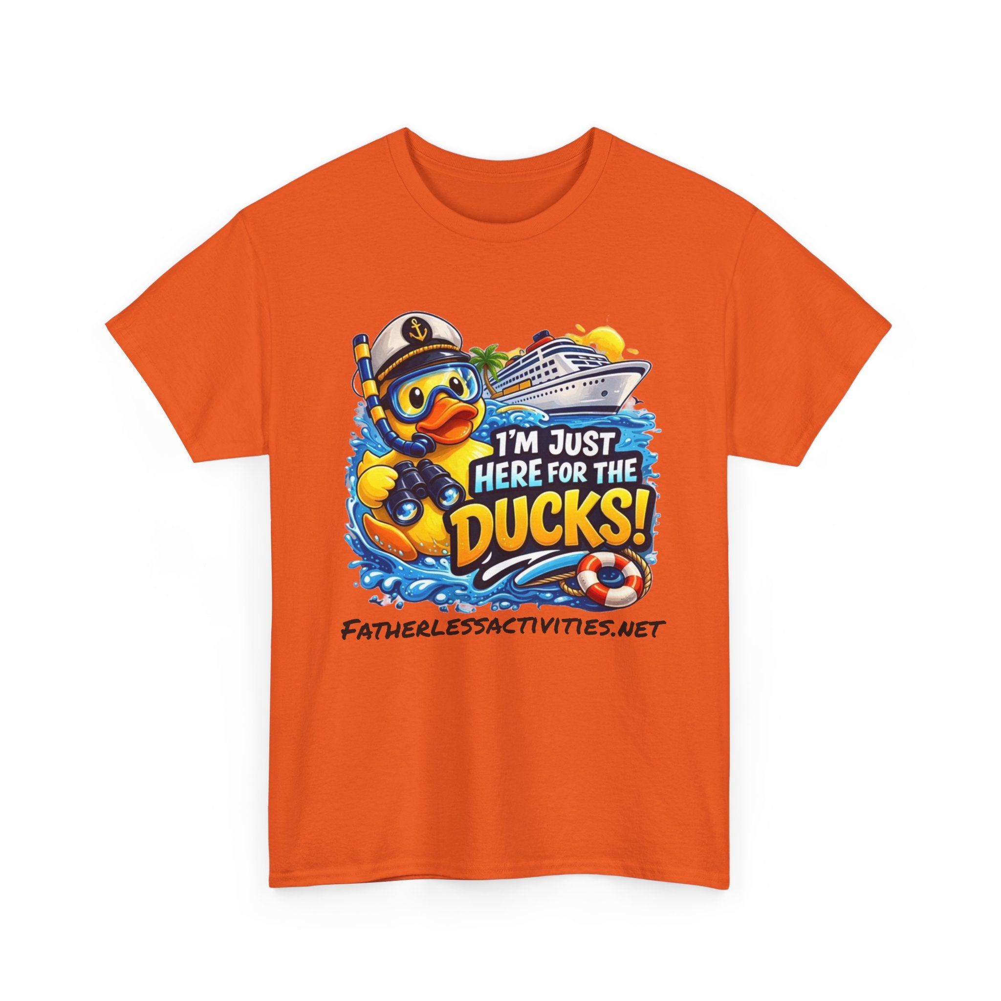 I'm Just Here for the Ducks! Cruise Duck T-Shirt
