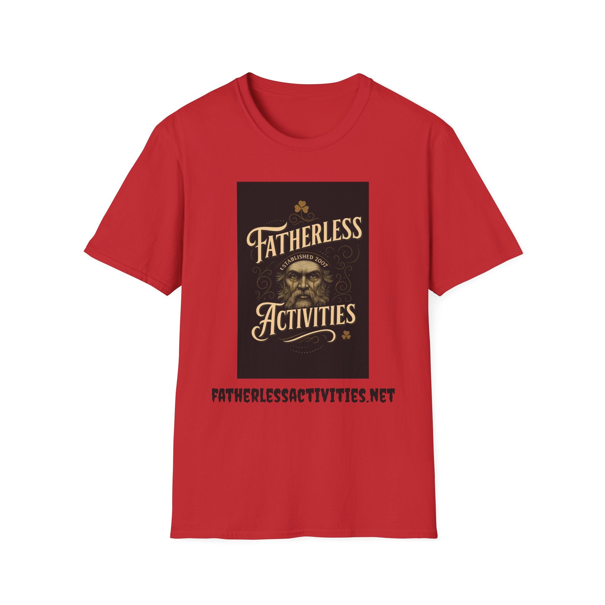 Fatherless Activities  #6 T-Shirt Mens Graphic Tee, Casual Wear, Street Wear College Frat