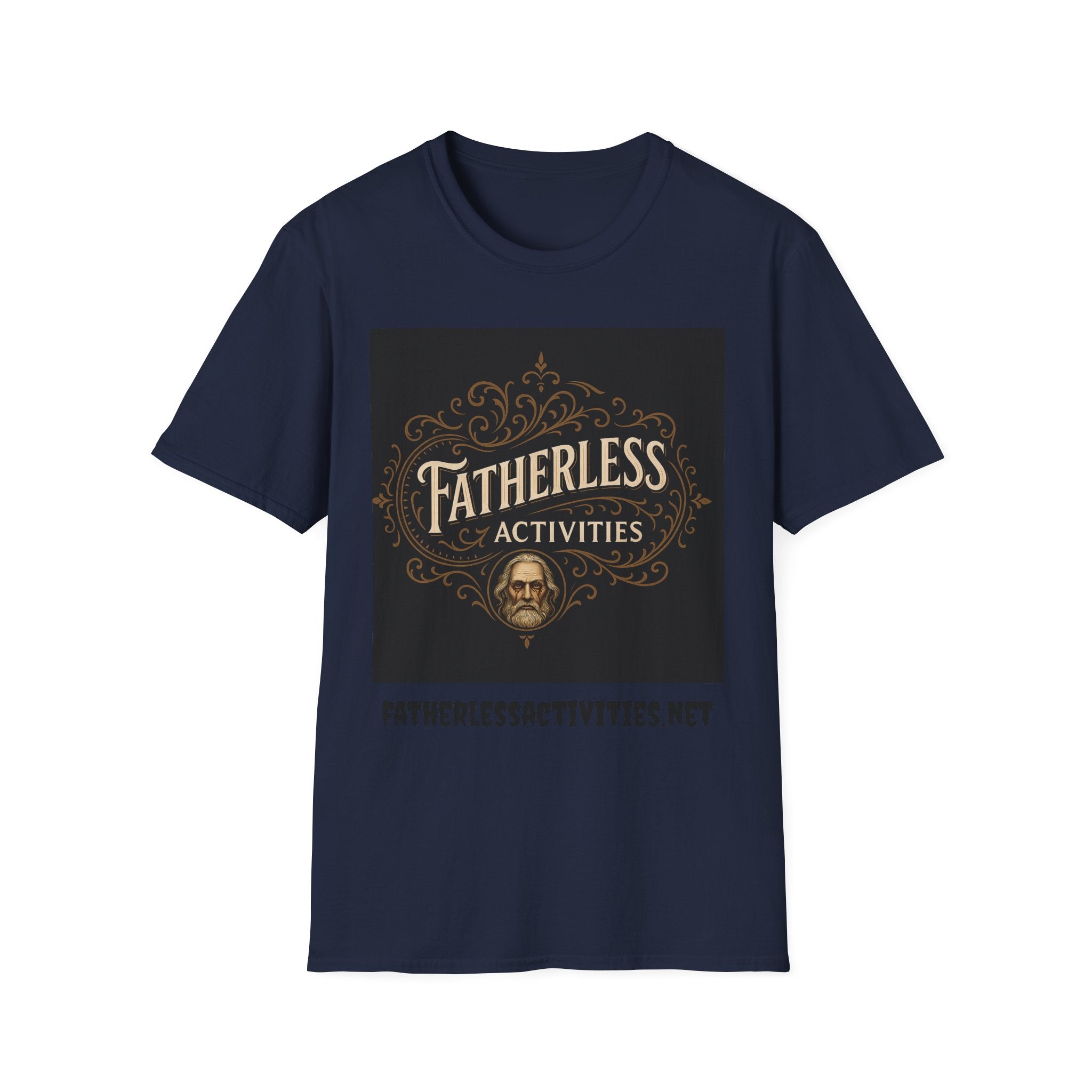 Fatherless Activities  #8 T-Shirt Mens Graphic Tee, Casual Wear, Street Wear College Frat