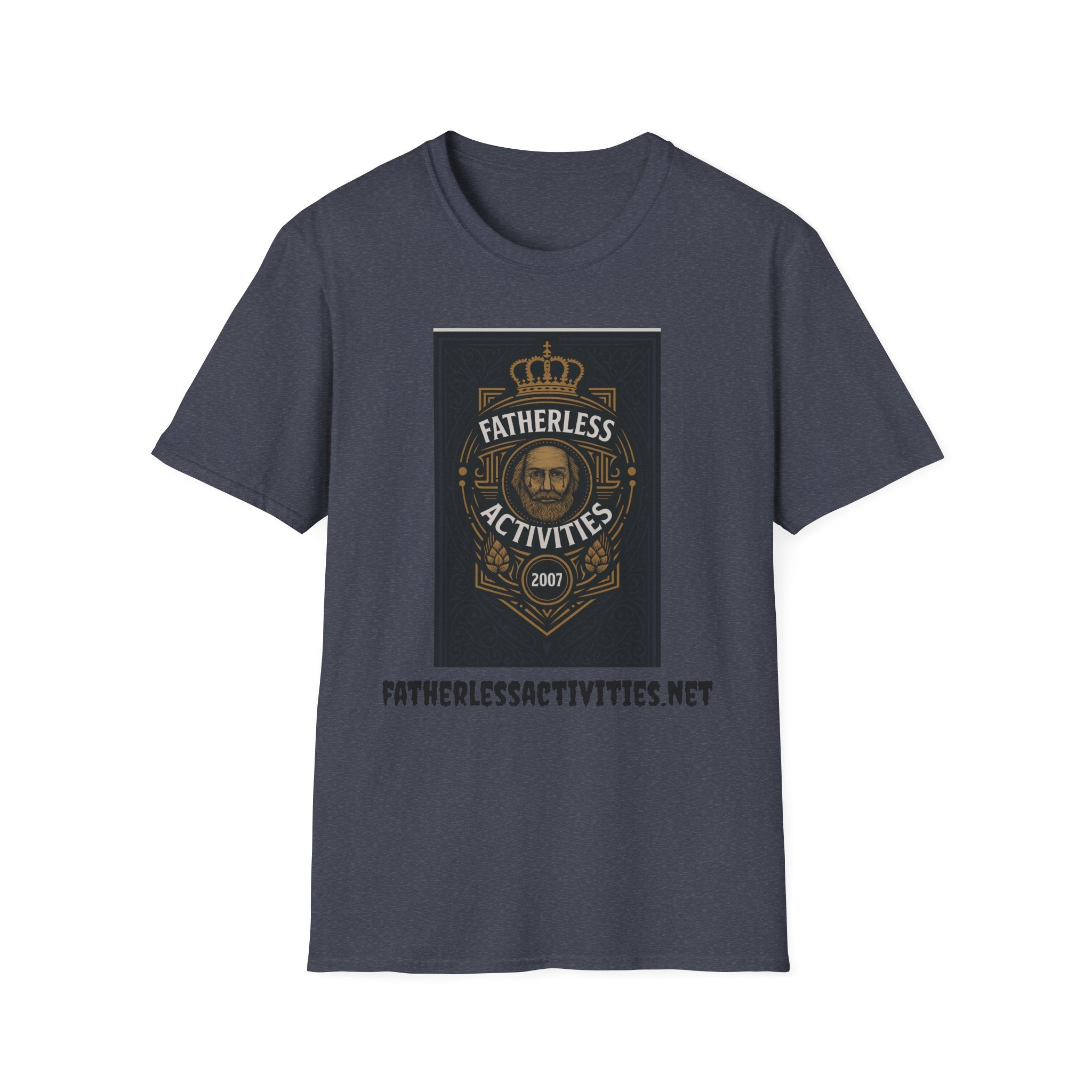 Fatherless Activities  #9 T-Shirt Mens Graphic Tee, Casual Wear, Street Wear College Frat