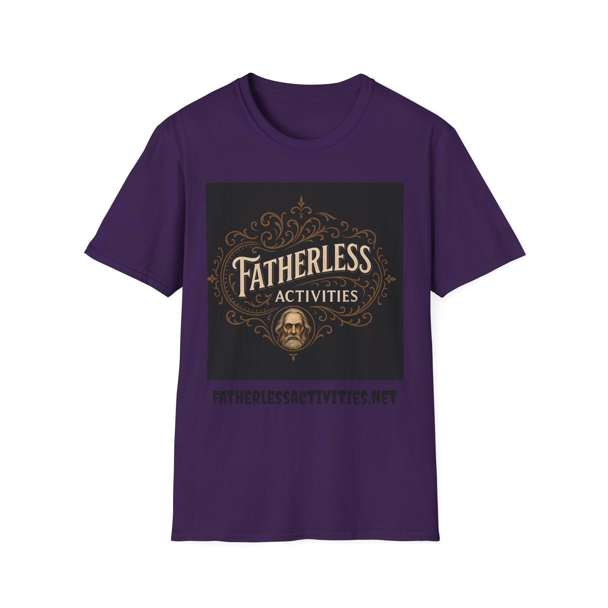 Fatherless Activities  #8 T-Shirt Mens Graphic Tee, Casual Wear, Street Wear College Frat
