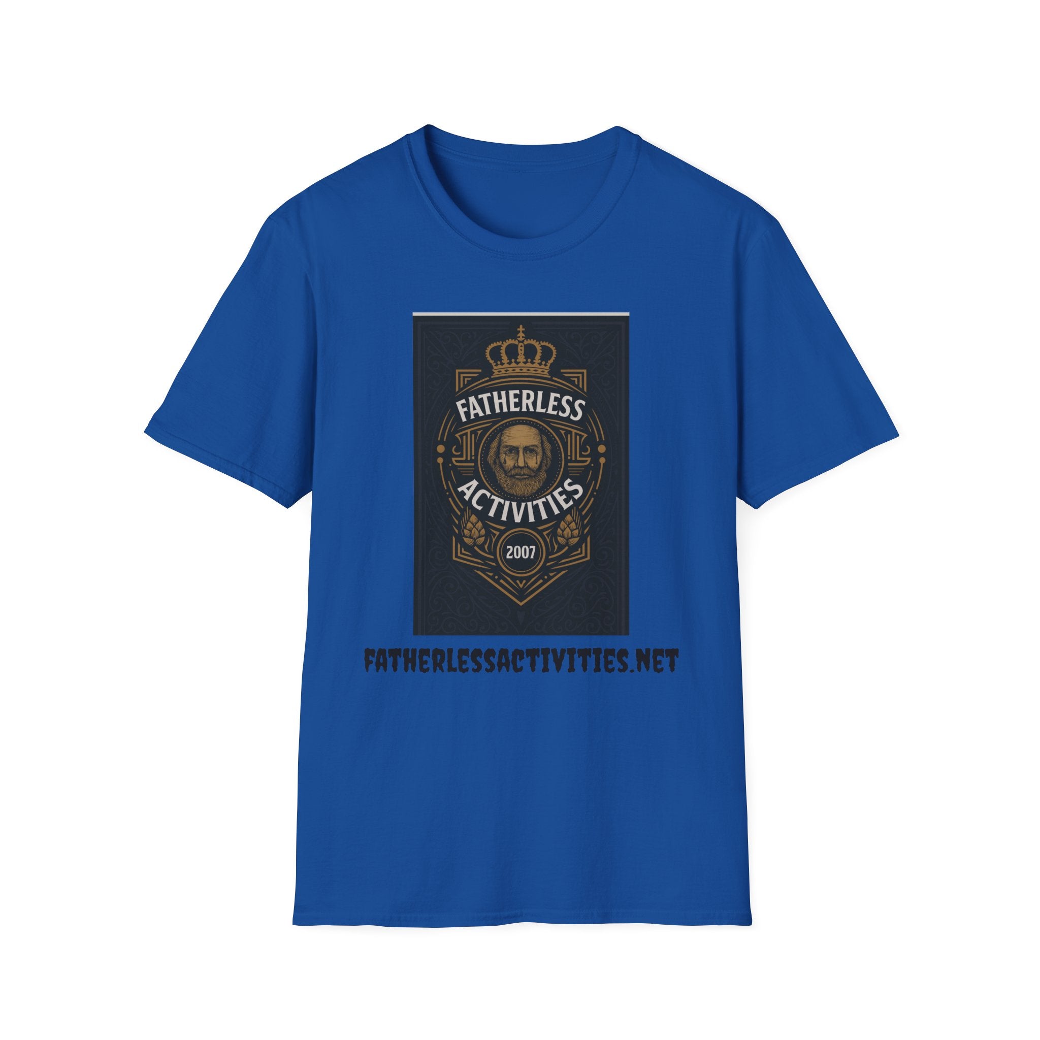 Fatherless Activities  #9 T-Shirt Mens Graphic Tee, Casual Wear, Street Wear College Frat