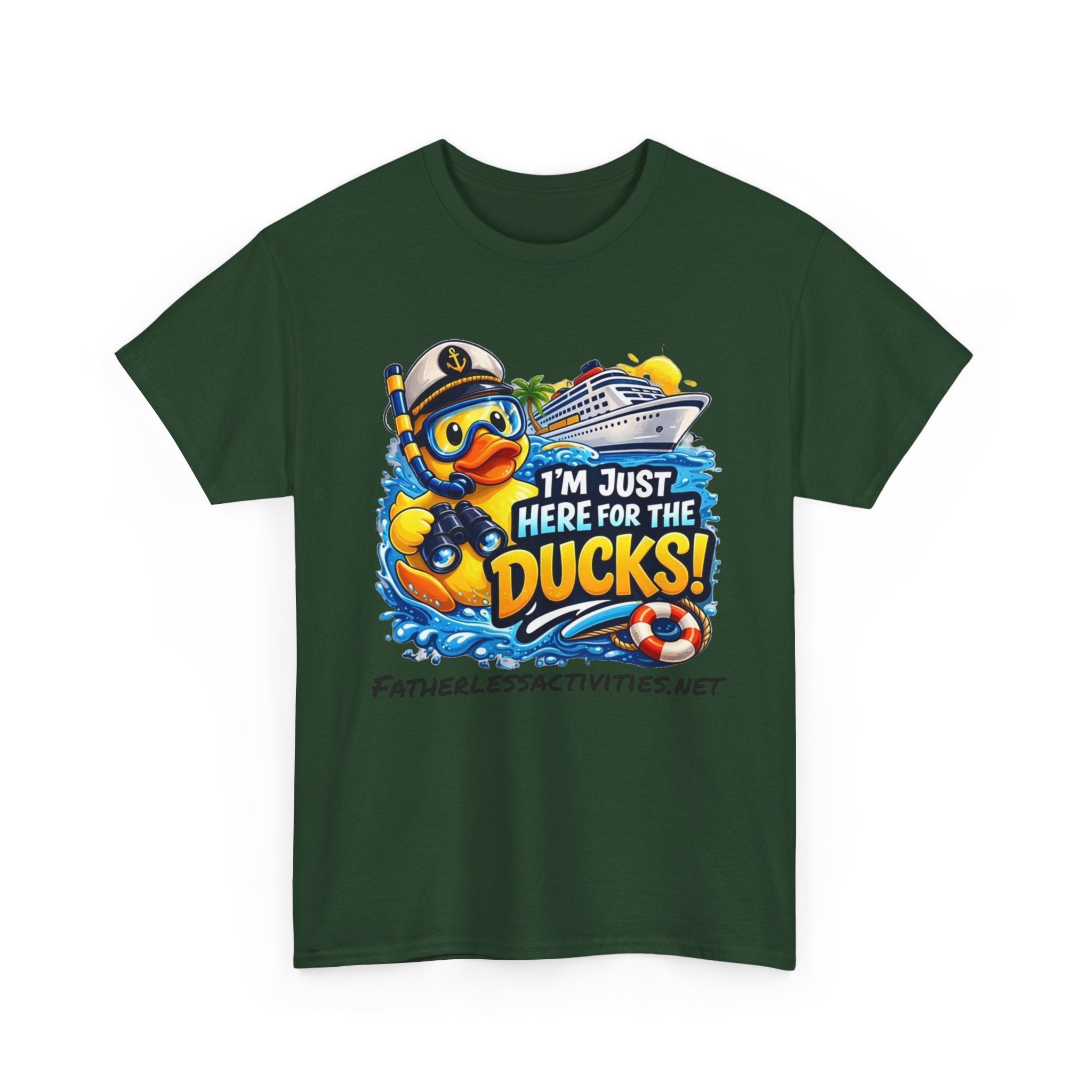 I'm Just Here for the Ducks! Cruise Duck T-Shirt
