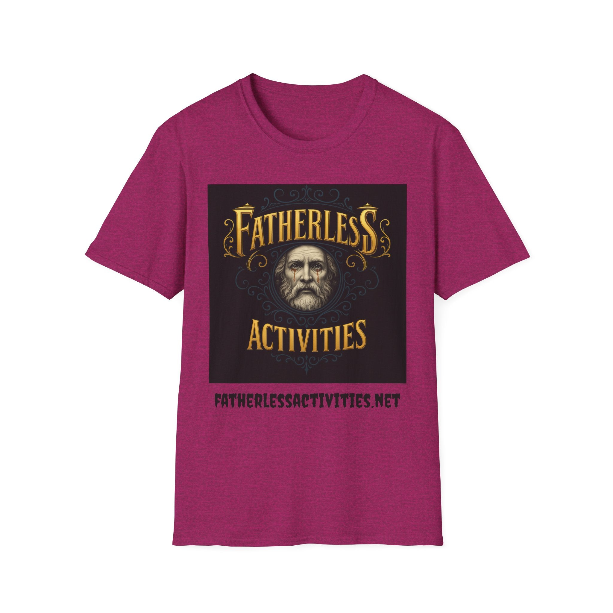Fatherless Activities  #4 T-Shirt Mens Graphic Tee, Casual Wear, Street Wear College Frat