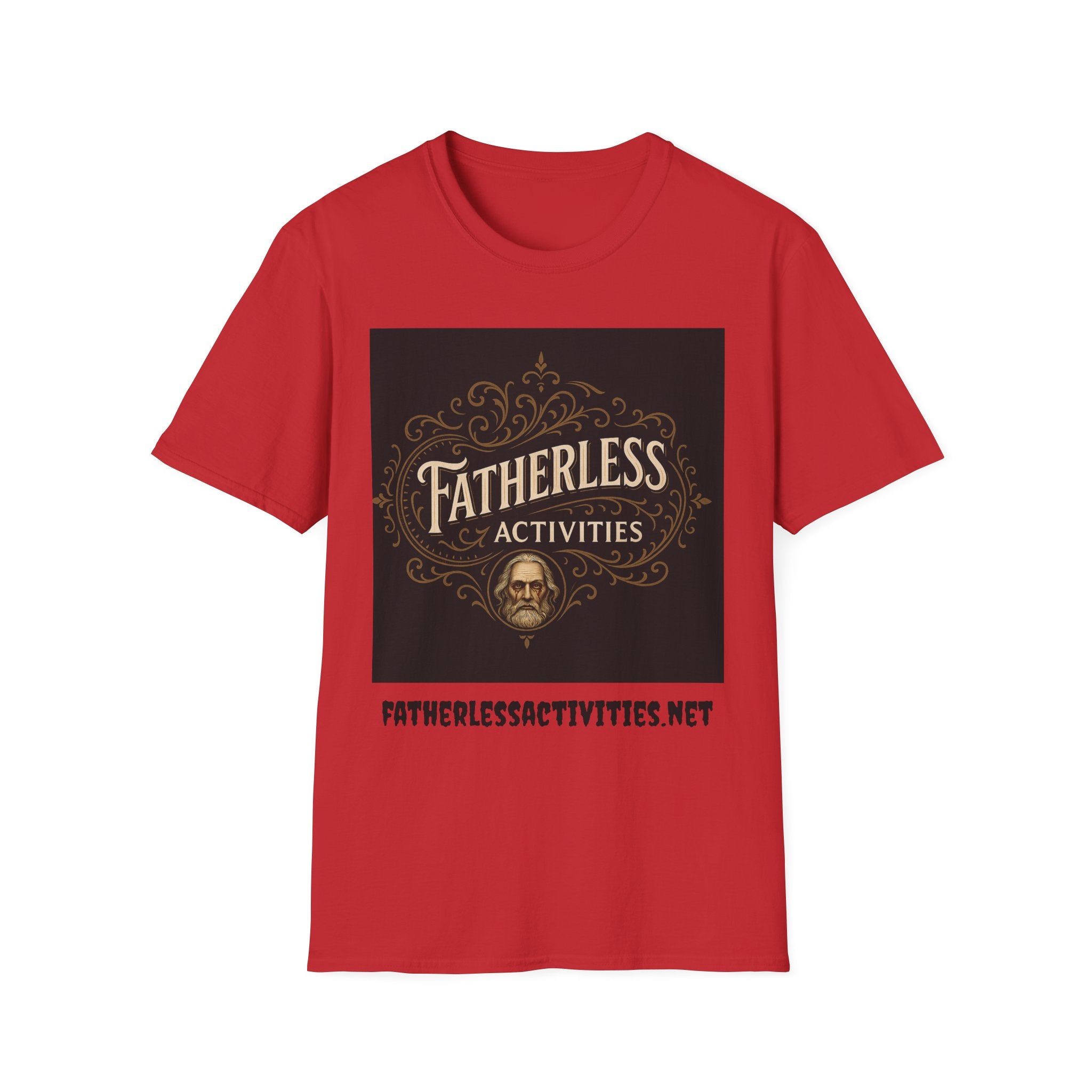 Fatherless Activities  #8 T-Shirt Mens Graphic Tee, Casual Wear, Street Wear College Frat
