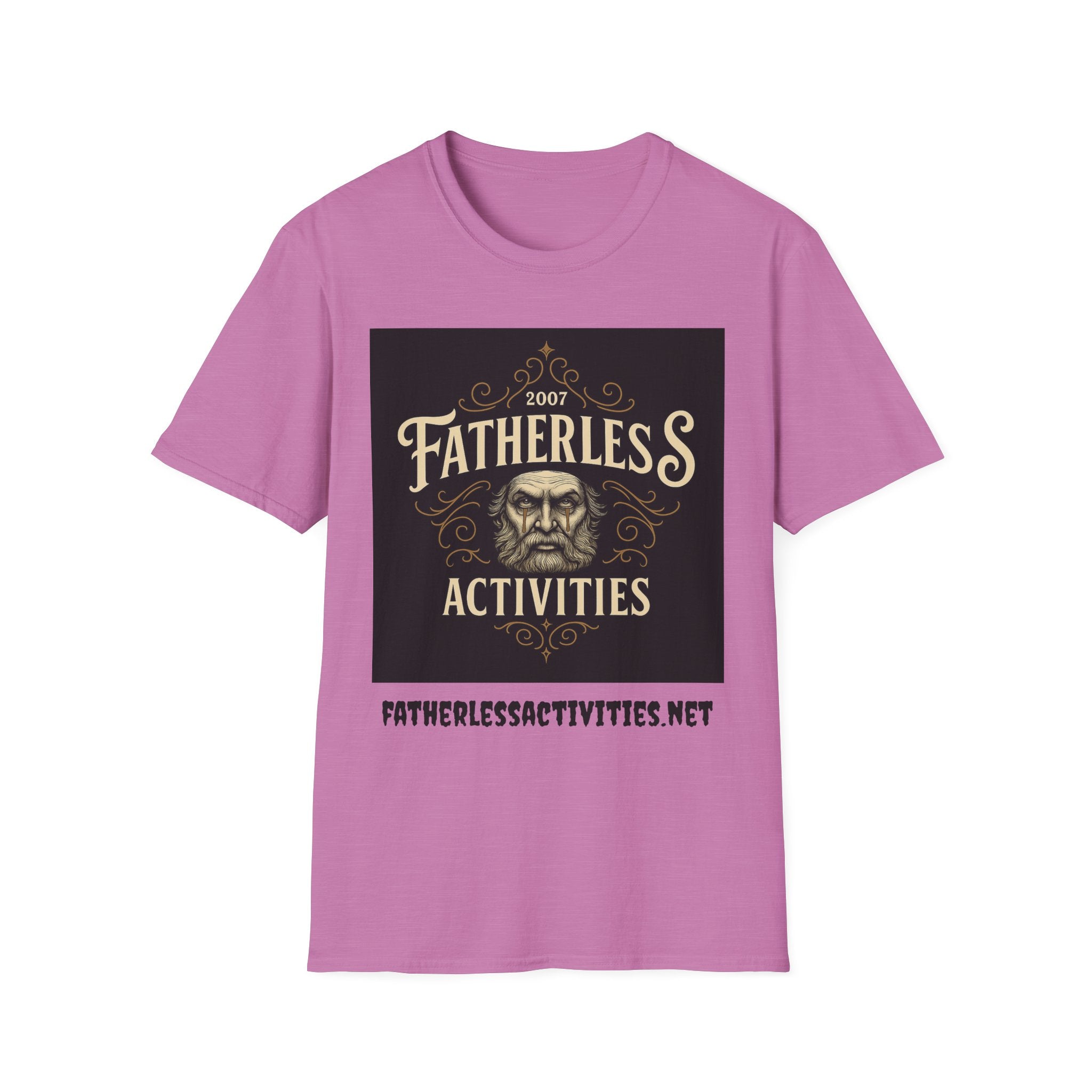 Fatherless Activities  #7 T-Shirt Mens Graphic Tee, Casual Wear, Street Wear College Frat