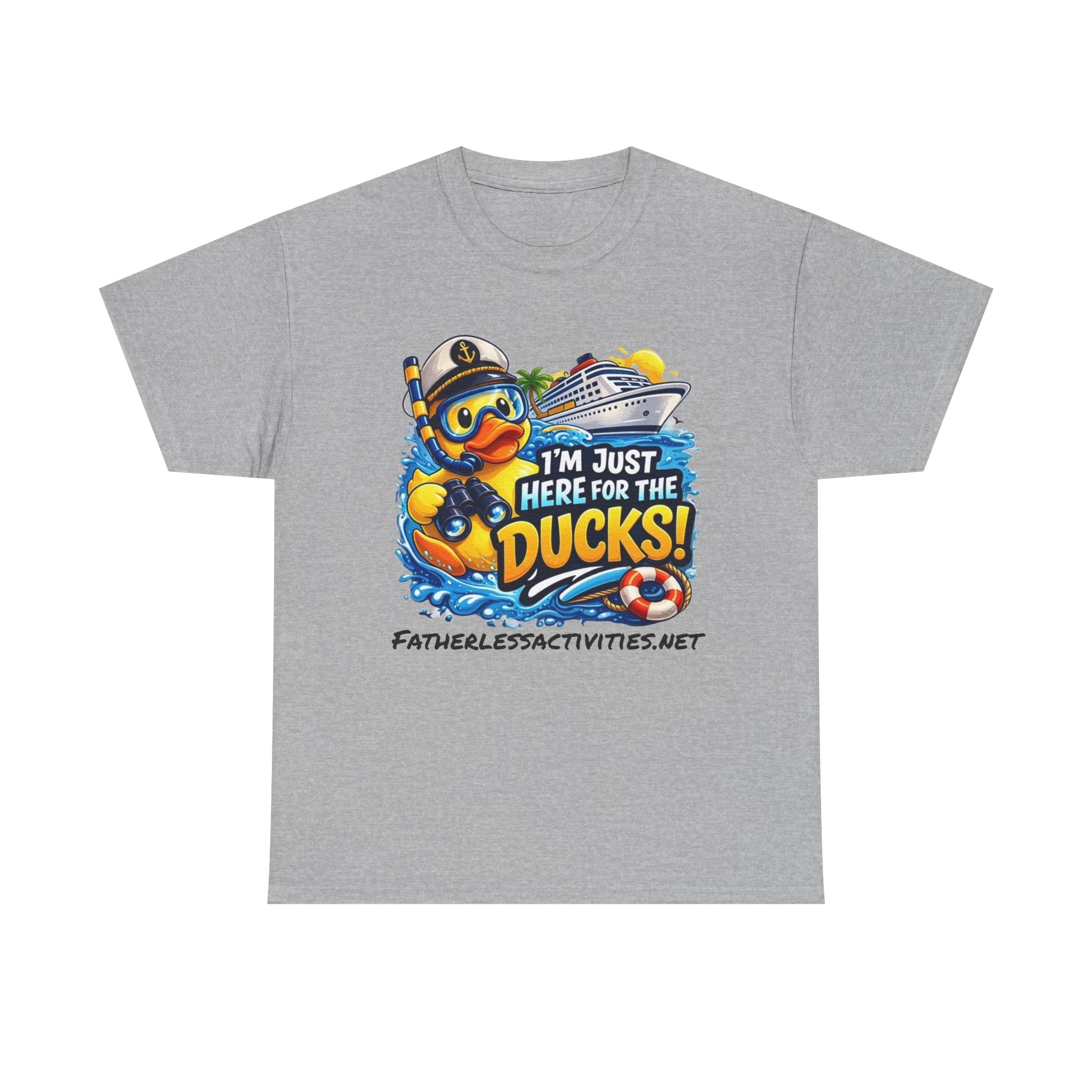 I'm Just Here for the Ducks! Cruise Duck T-Shirt