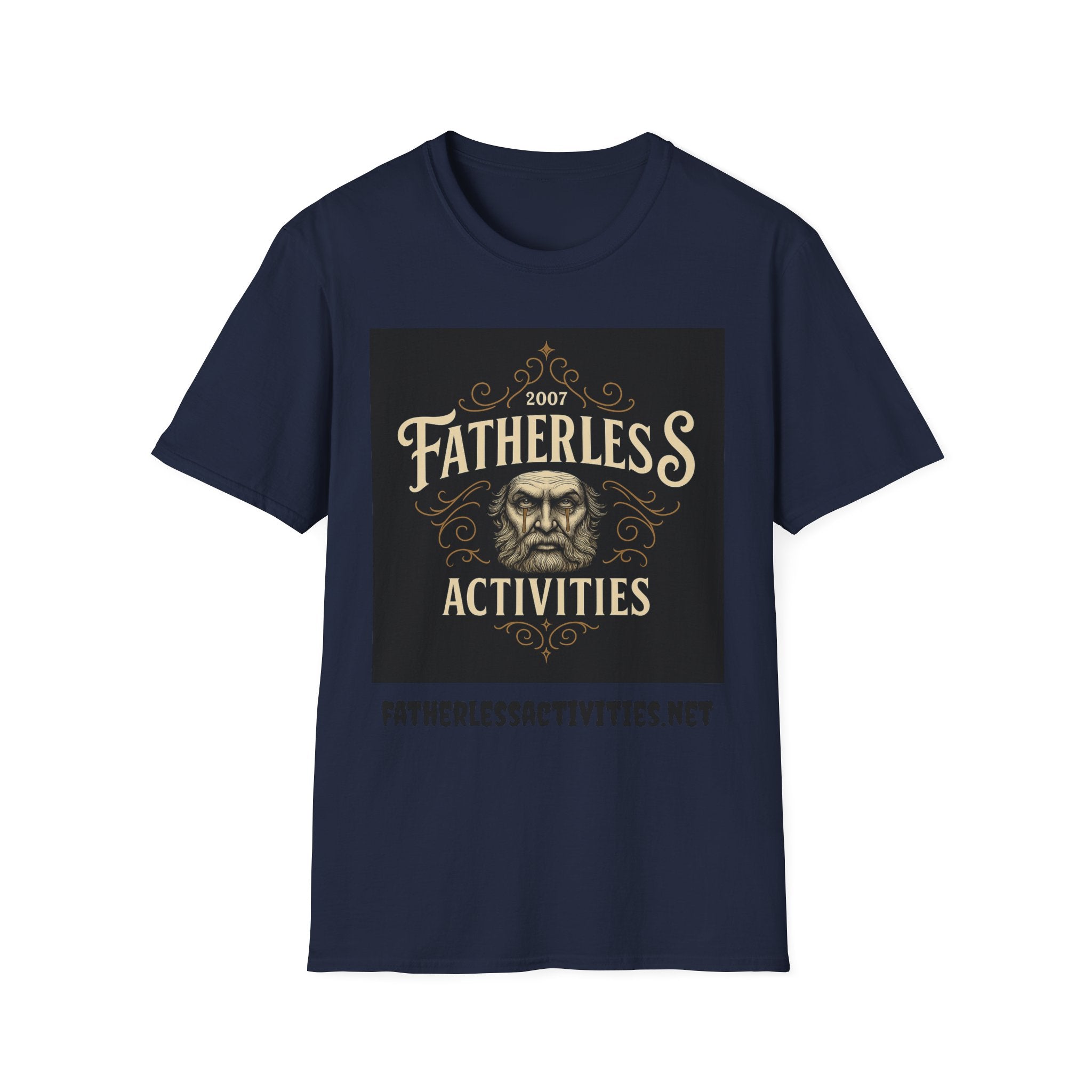 Fatherless Activities  #7 T-Shirt Mens Graphic Tee, Casual Wear, Street Wear College Frat
