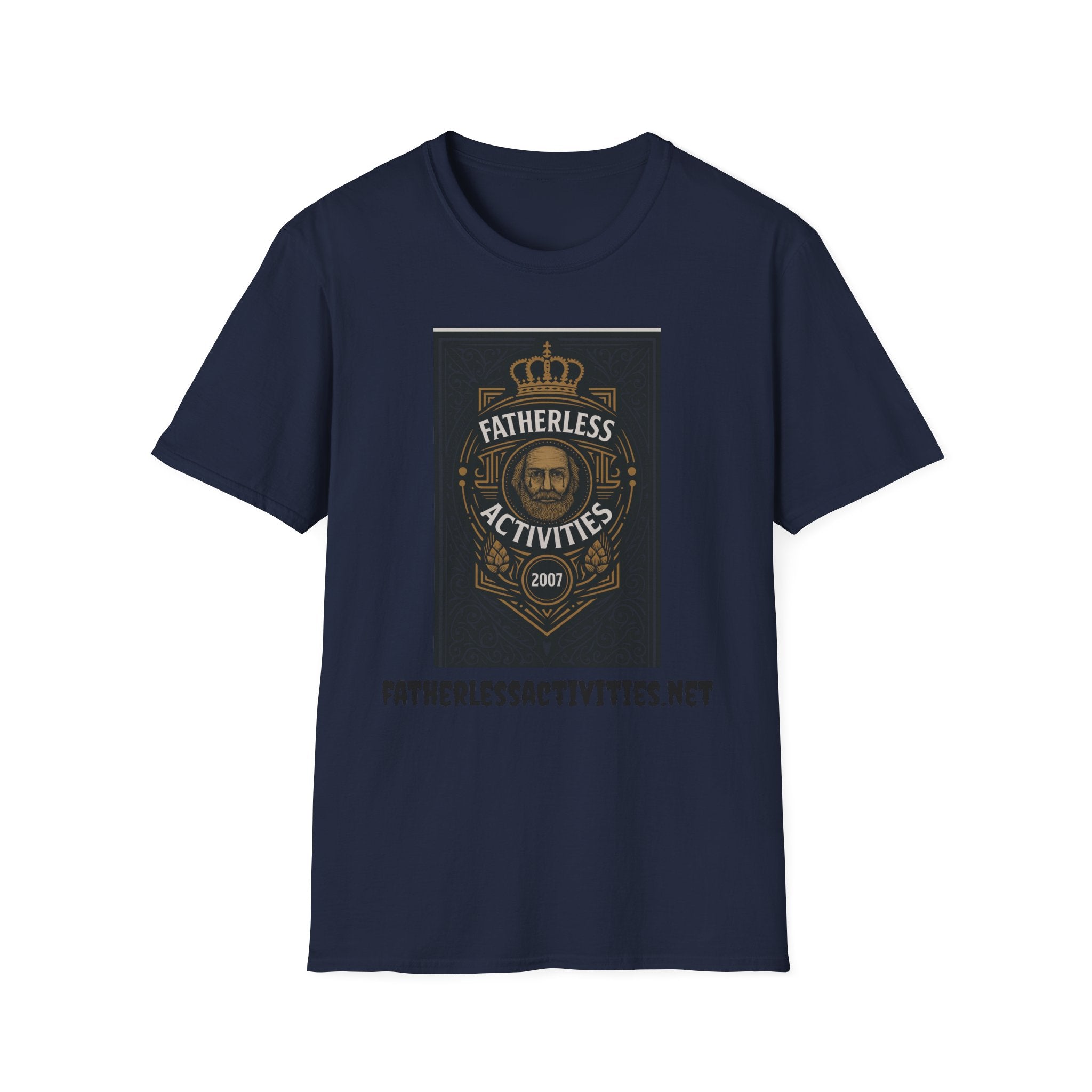 Fatherless Activities  #9 T-Shirt Mens Graphic Tee, Casual Wear, Street Wear College Frat