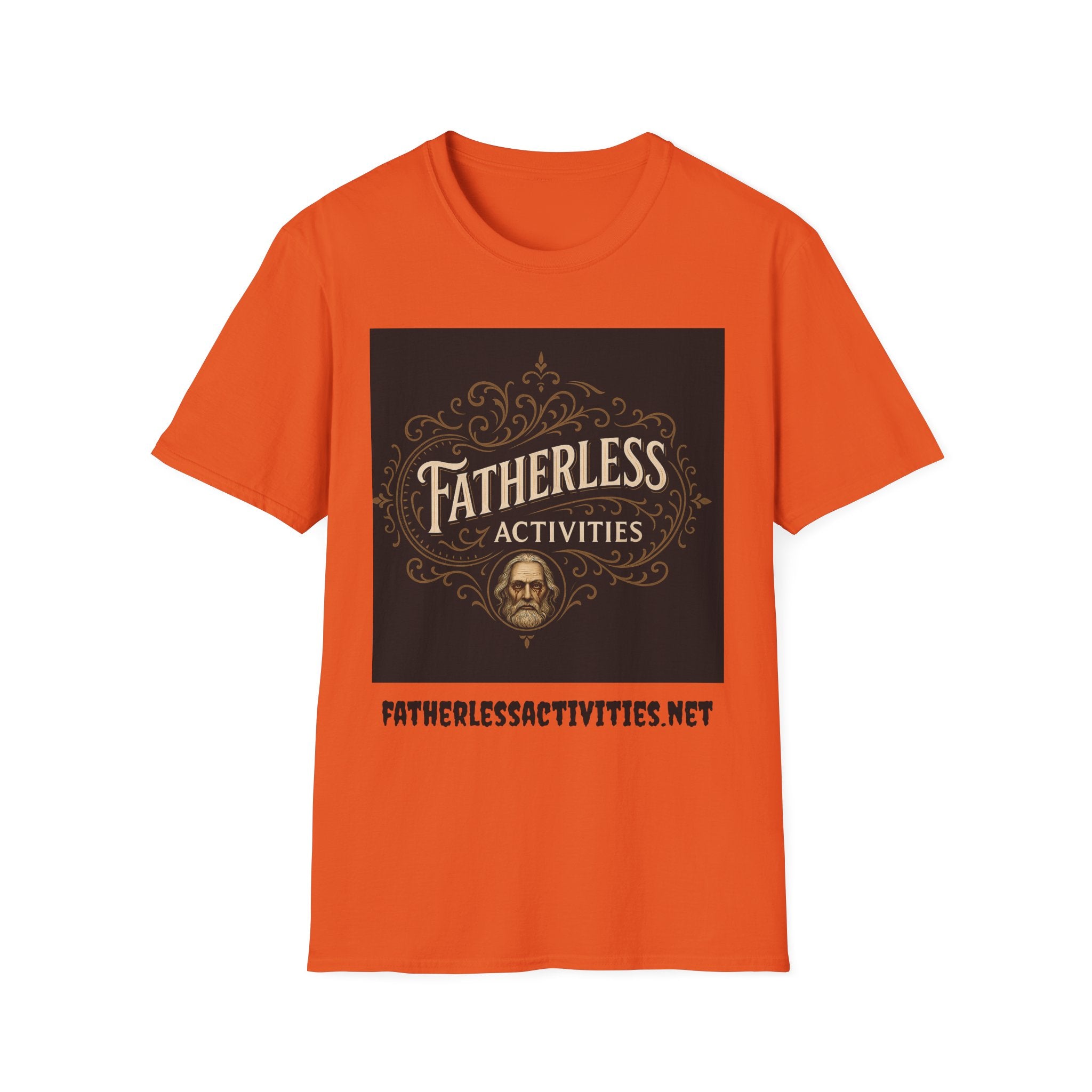 Fatherless Activities  #8 T-Shirt Mens Graphic Tee, Casual Wear, Street Wear College Frat