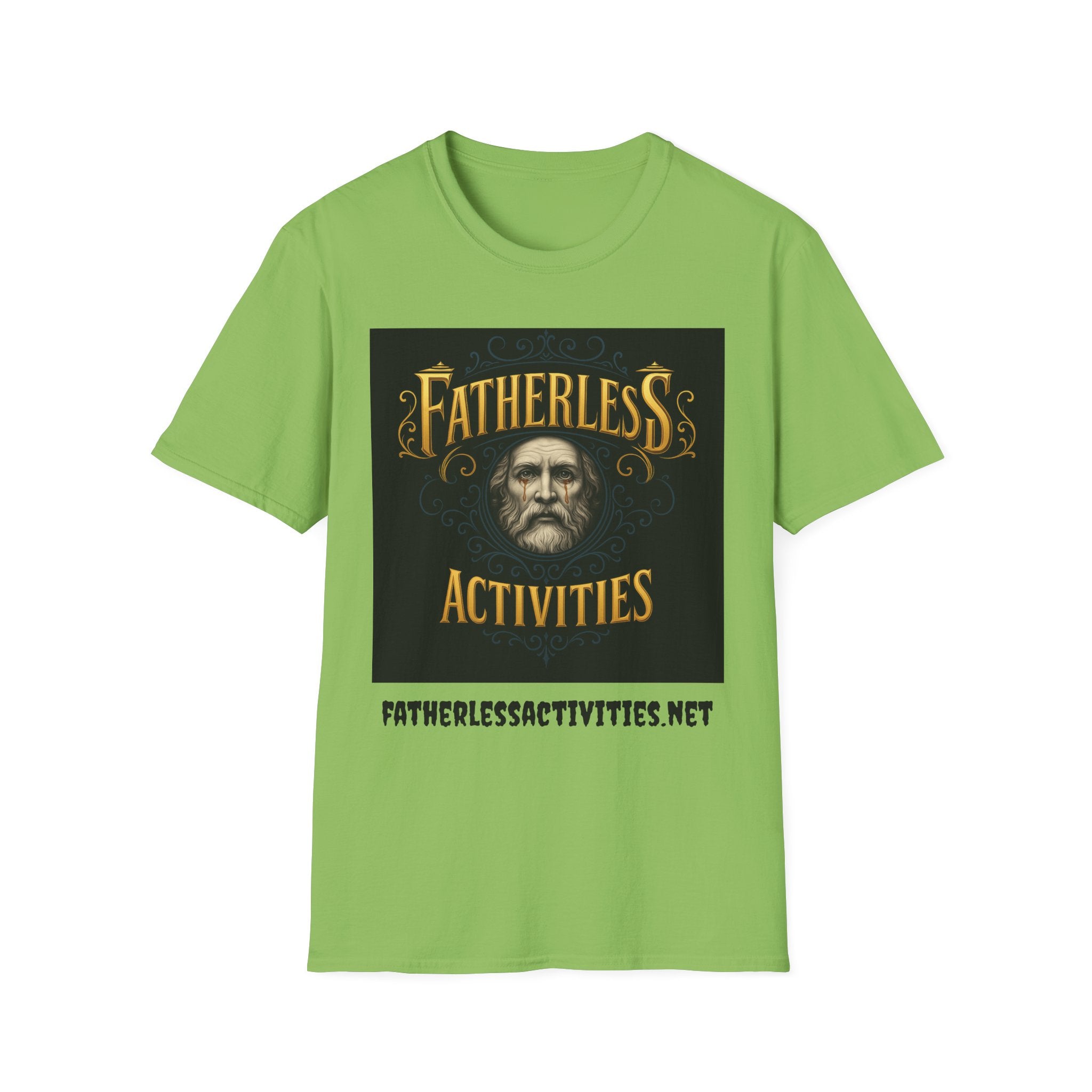 Fatherless Activities  #4 T-Shirt Mens Graphic Tee, Casual Wear, Street Wear College Frat