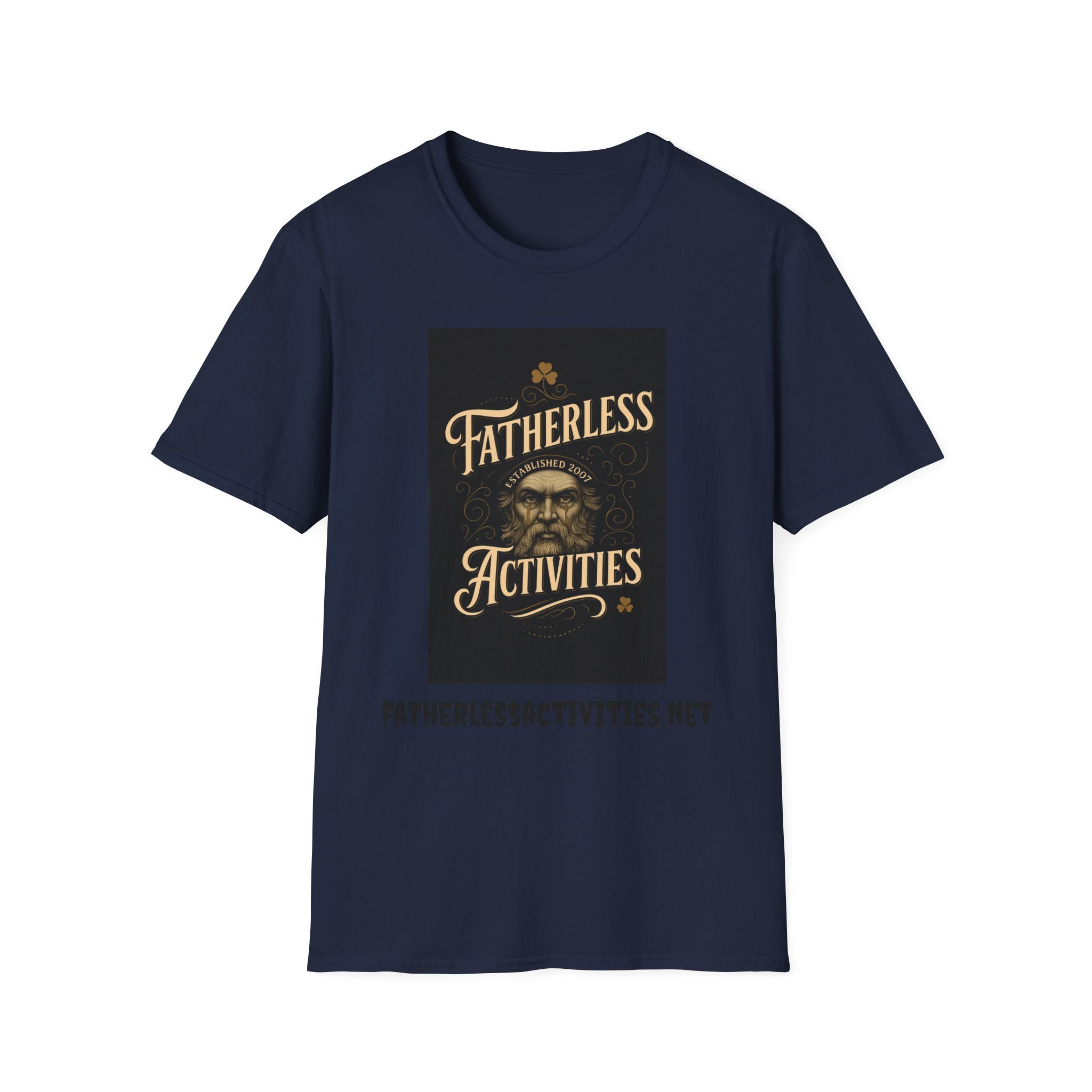Fatherless Activities  #6 T-Shirt Mens Graphic Tee, Casual Wear, Street Wear College Frat
