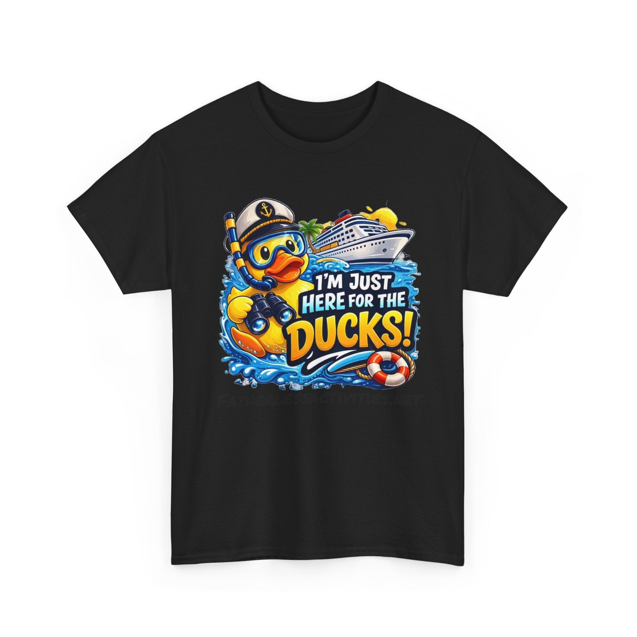 I'm Just Here for the Ducks! Cruise Duck T-Shirt